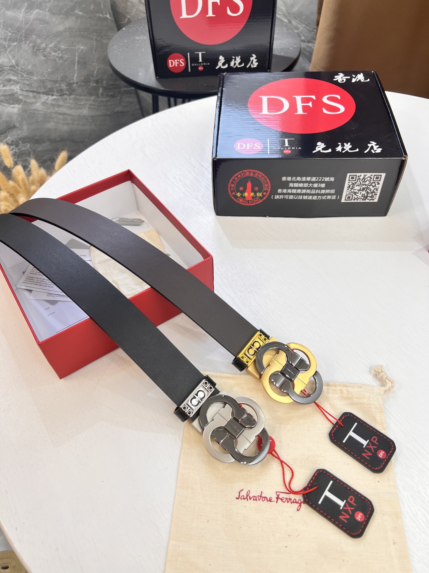 Streetwear Belt Ferragamo 320341 size:3.5cm - vstockx