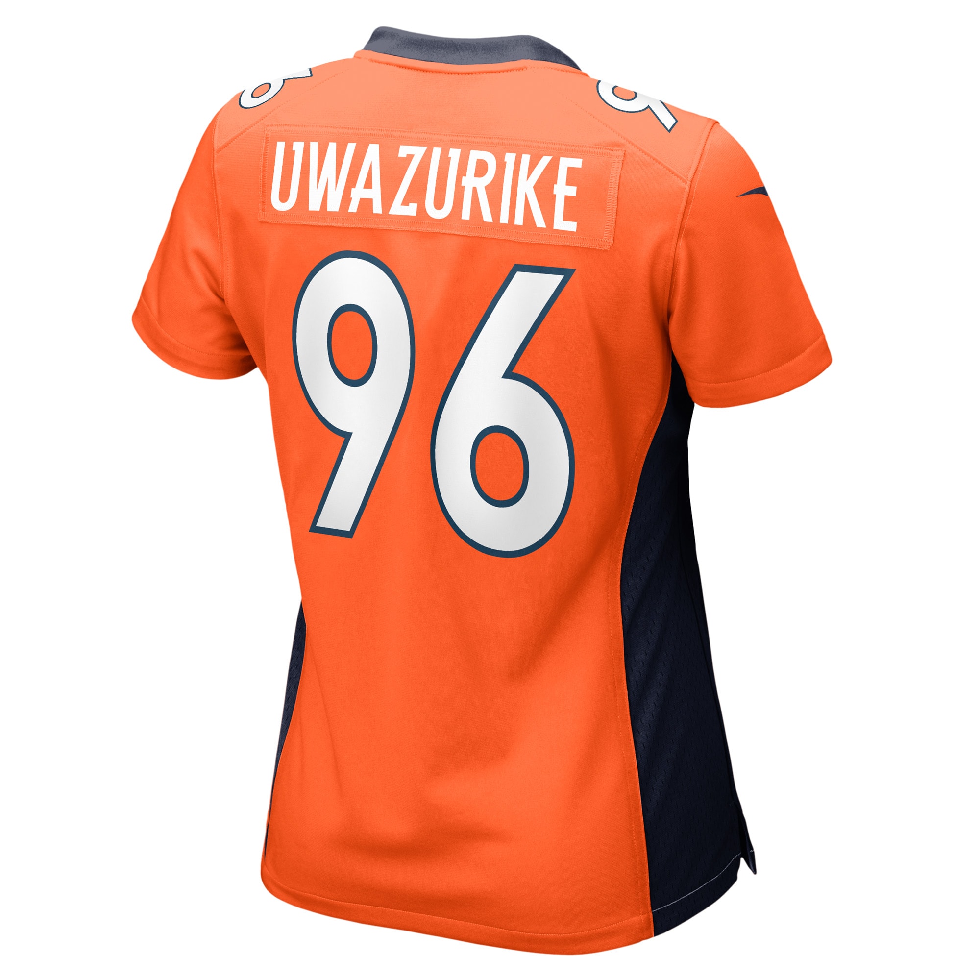 Eyioma Uwazurike Denver Broncos Nike Women's Game Player Jersey - Orange - vstockx