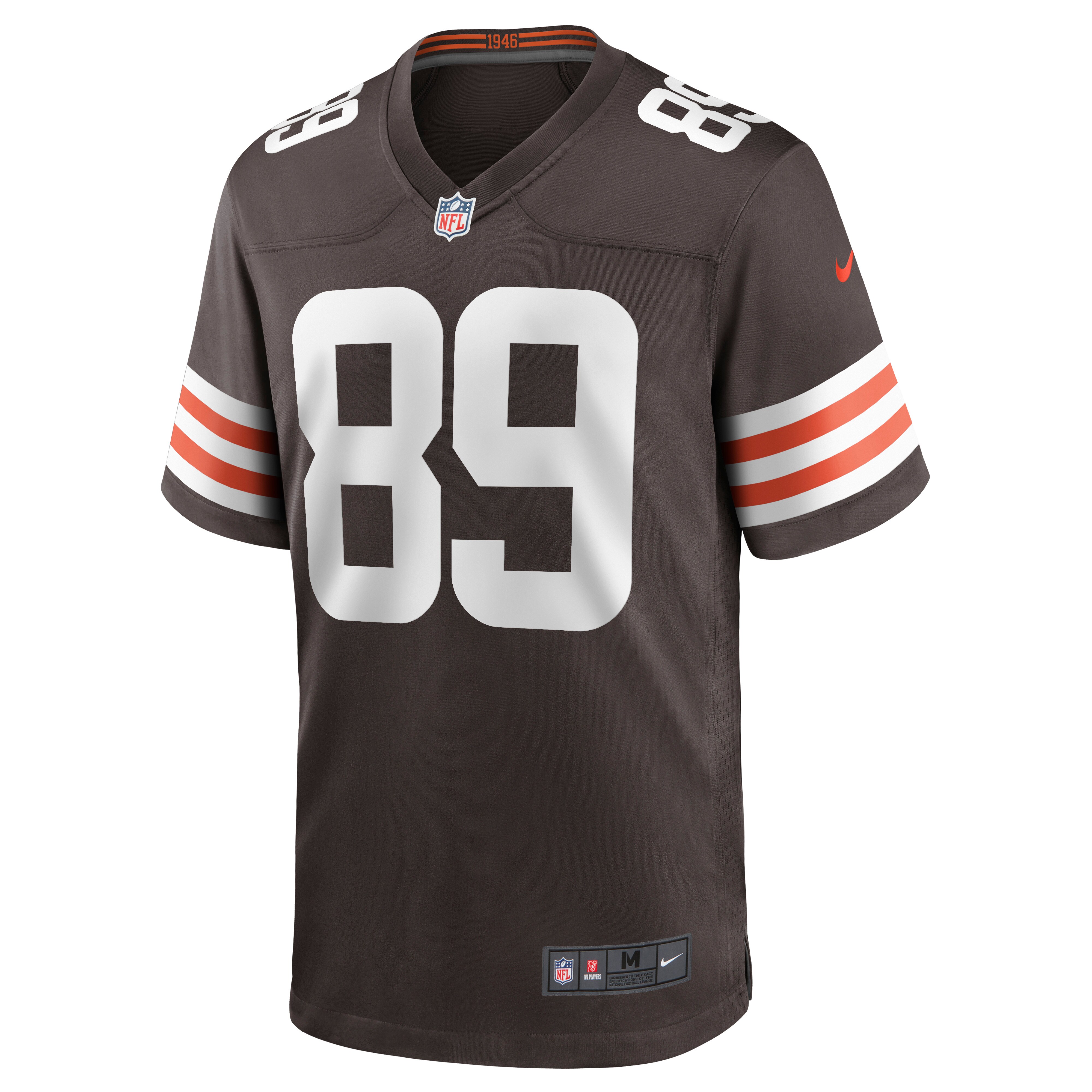Stephen Carlson Cleveland Browns Nike Game Jersey - Brown - vstockx