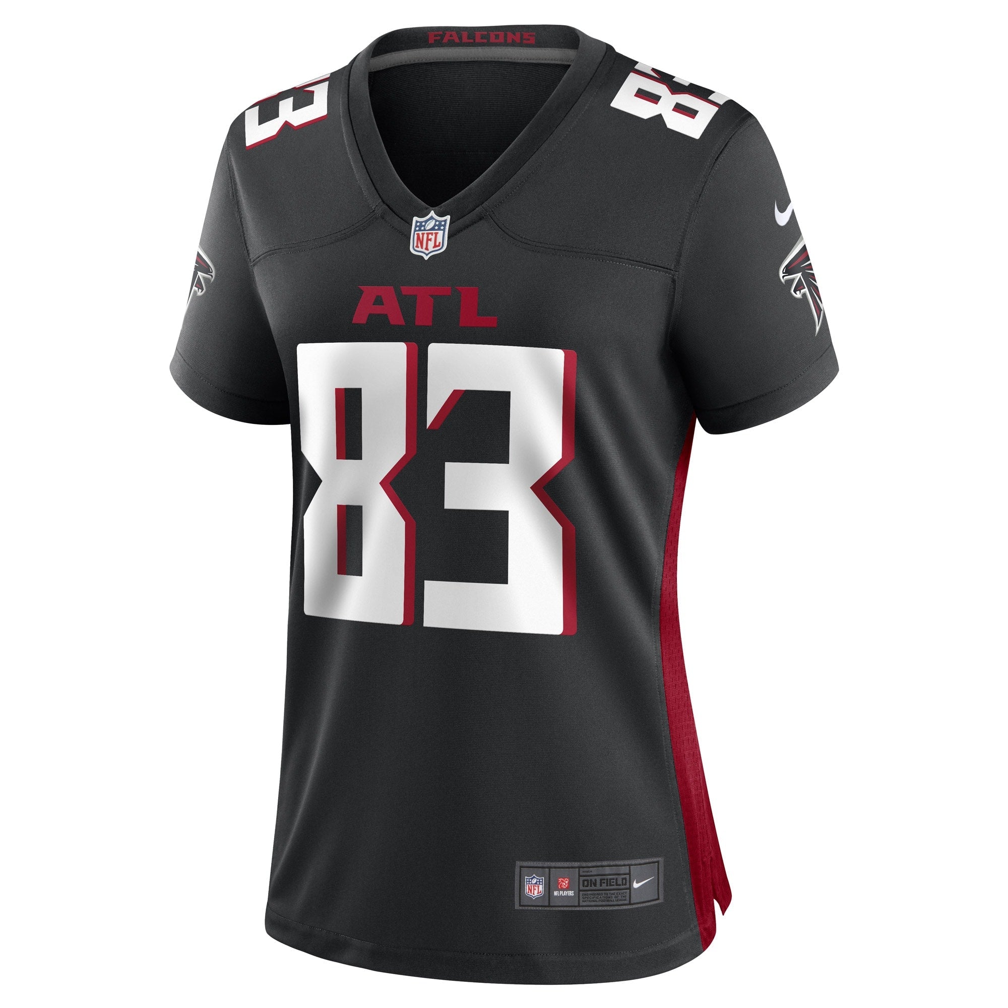 Women's Nike Jared Bernhardt Black Atlanta Falcons Game Player Jersey - vstockx
