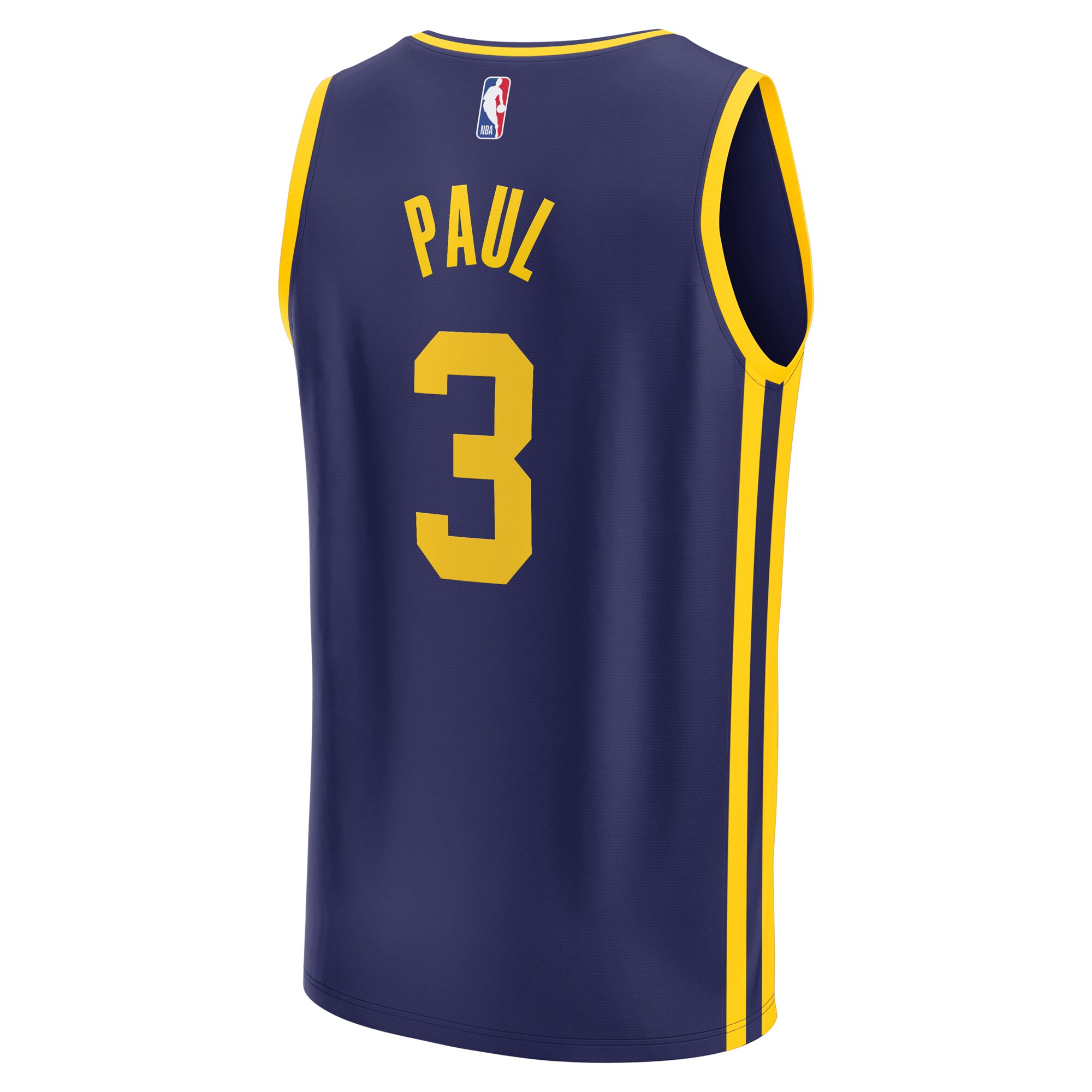 Chris Paul Golden State Warriors Fanatics Branded Youth Fast Break Player Jersey - Statement Edition - Navy - vstockx