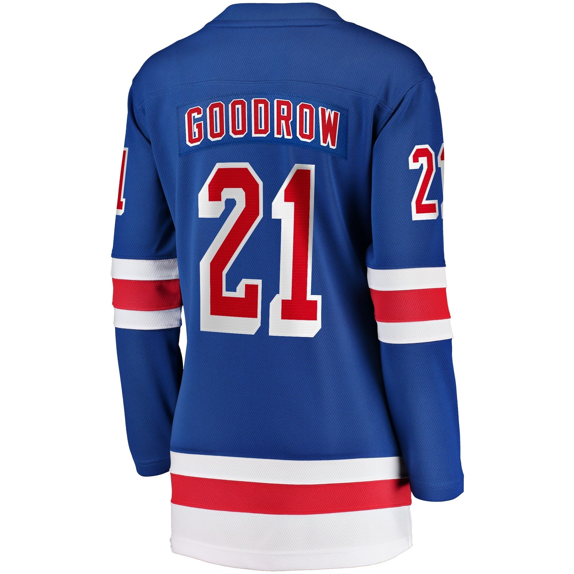 Women's Fanatics Branded Barclay Goodrow Blue New York Rangers Home Breakaway Player Jersey - vstockx