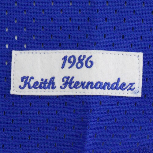 Keith Hernandez New York Mets Mitchell & Ness Cooperstown Mesh Batting Practice Jersey Royal - vstockx