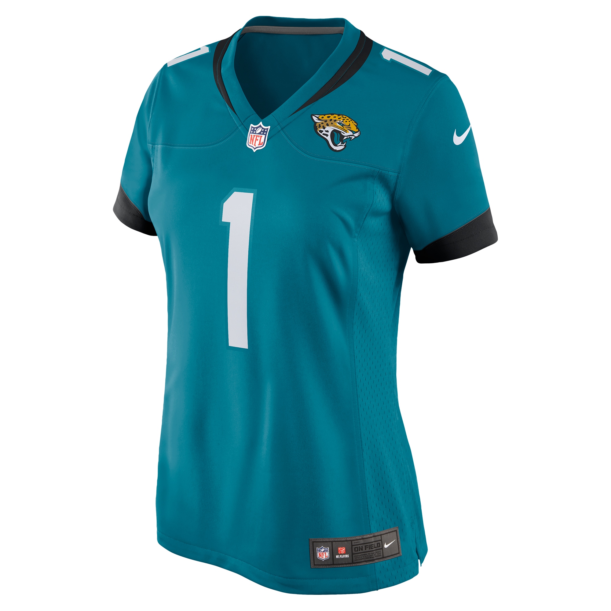 Travis Etienne Jacksonville Jaguars Nike Women's Game Jersey - Teal - vstockx