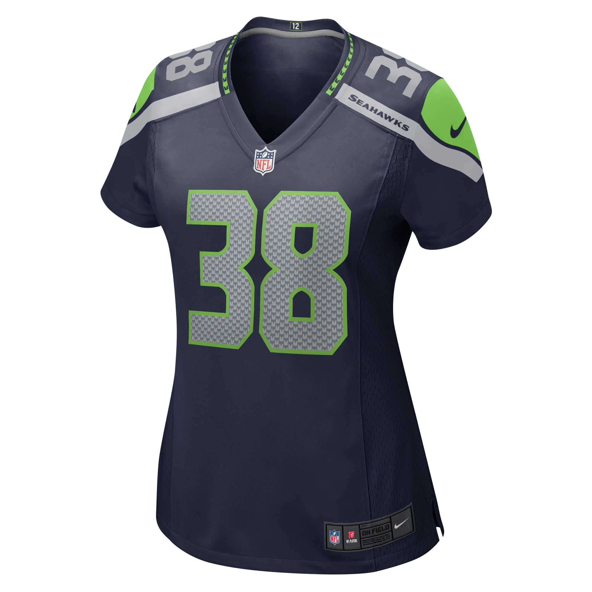 Godwin Igwebuike Seattle Seahawks Nike Women's Home Game Player Jersey - College Navy - vstockx