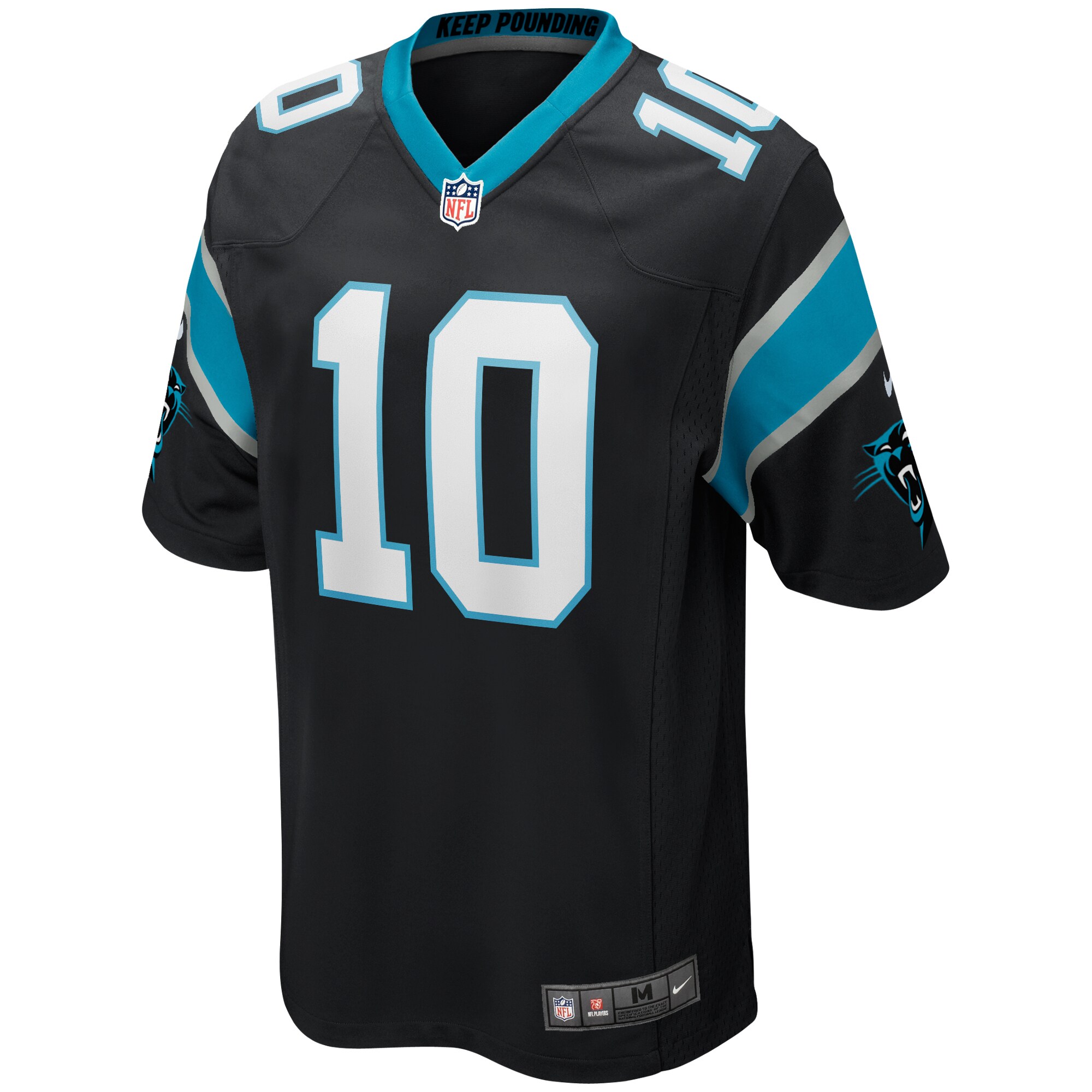 Curtis Samuel Carolina Panthers Nike Game Jersey - Black - vstockx