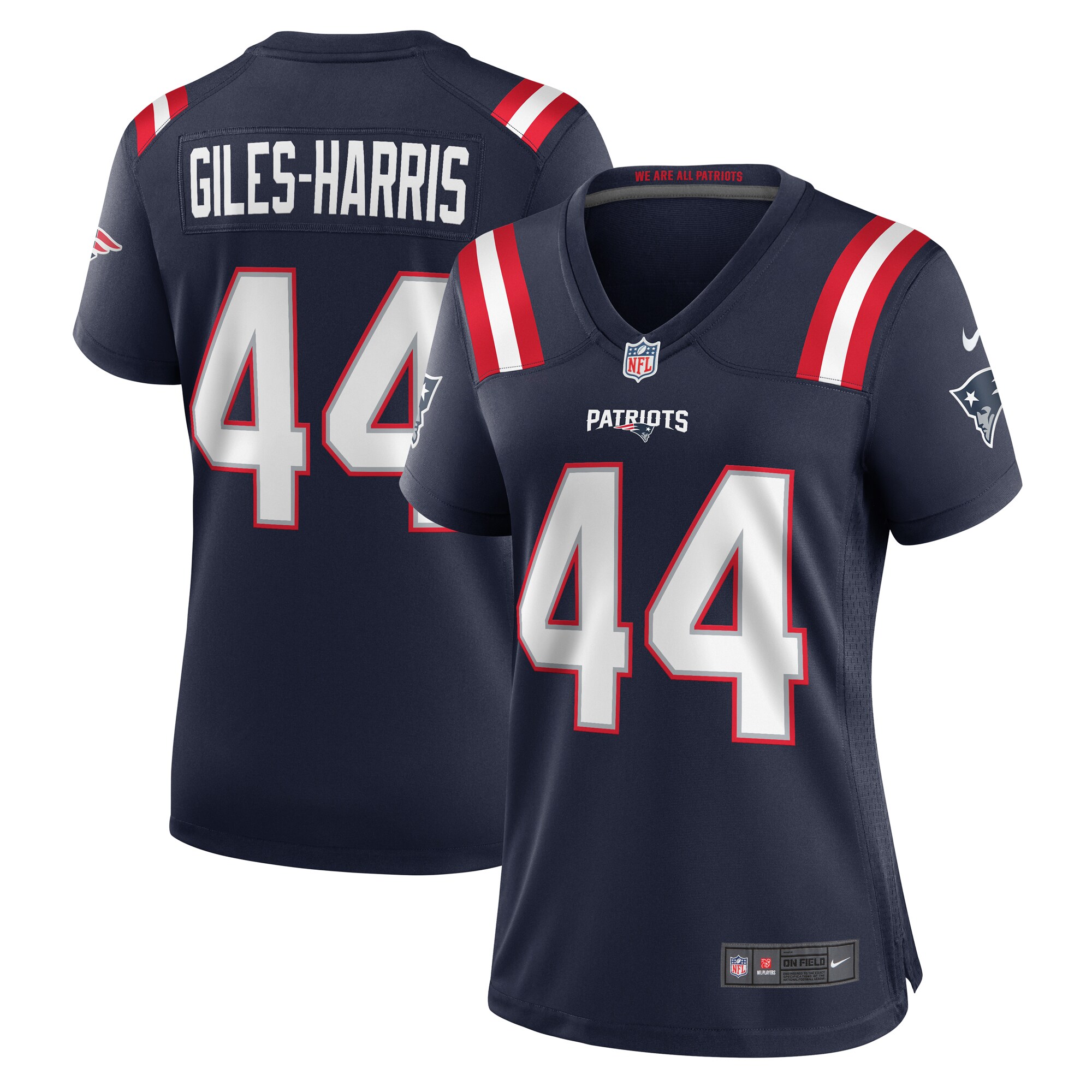 Joe Giles-Harris New England Patriots Nike Women's Team Game Jersey - Navy - vstockx