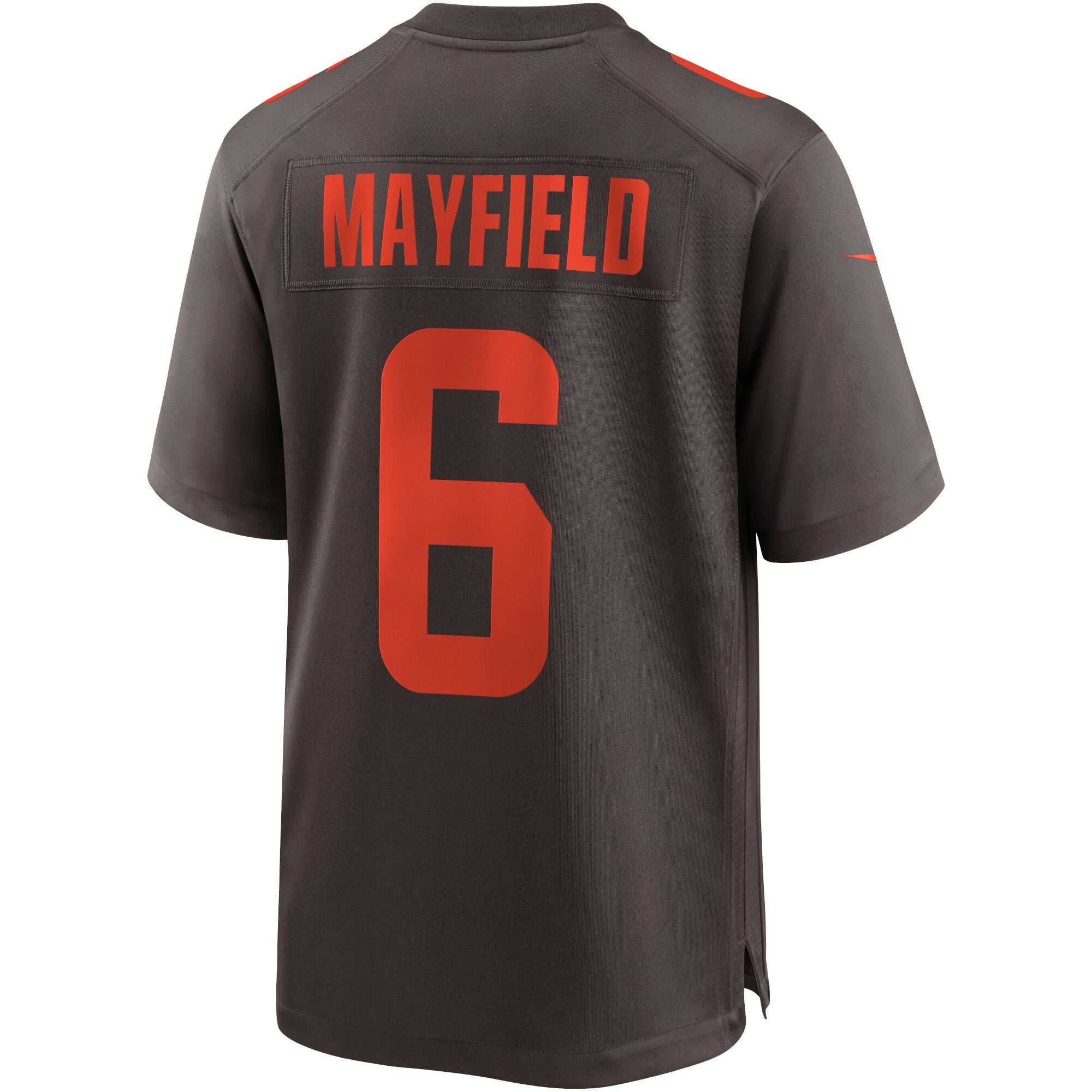 Men's Nike Baker Mayfield Brown Cleveland Browns Alternate Game Jersey - vstockx
