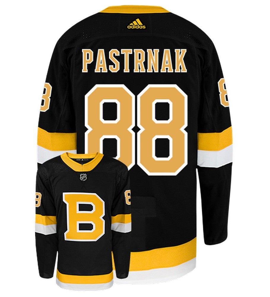 David Pastrnak Boston Bruins Adidas Primegreen Authentic NHL Hockey Jersey - vstockx