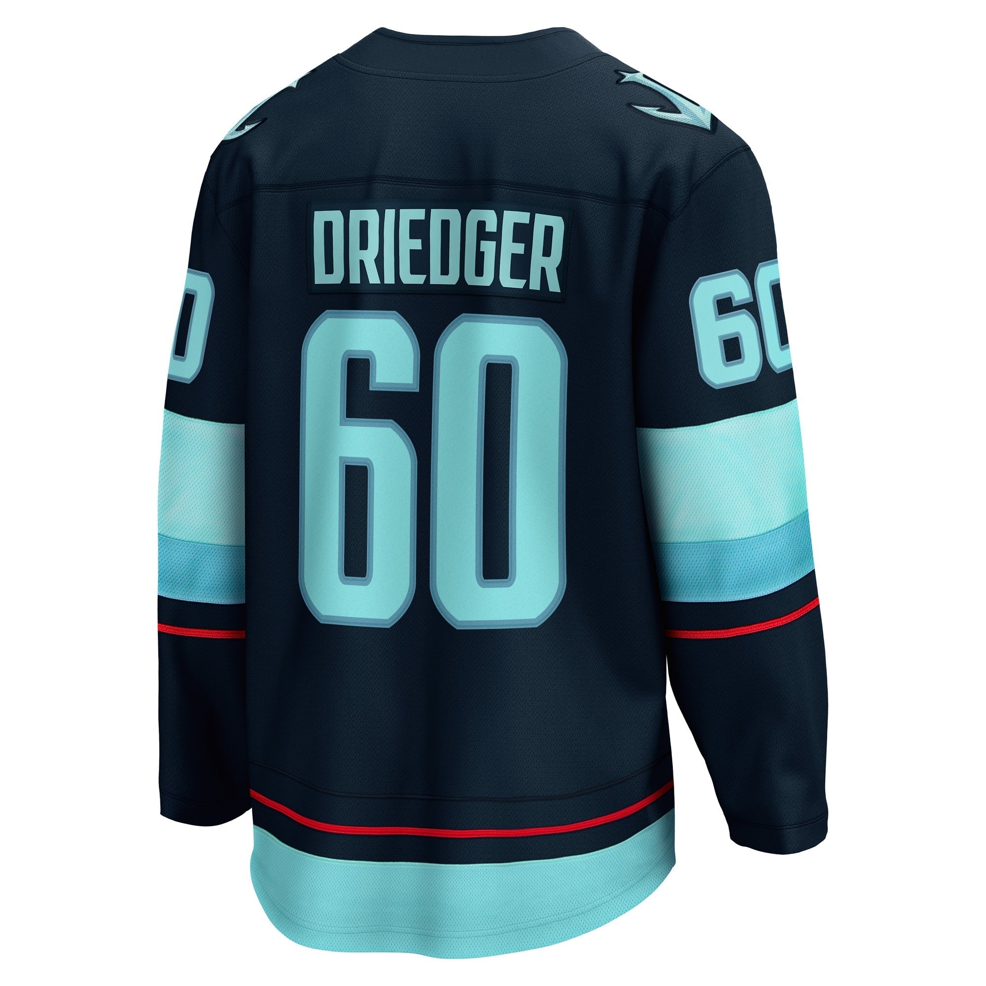 Men's Fanatics Branded Chris Driedger Deep Sea Blue Seattle Kraken Home Breakaway Player Jersey - vstockx