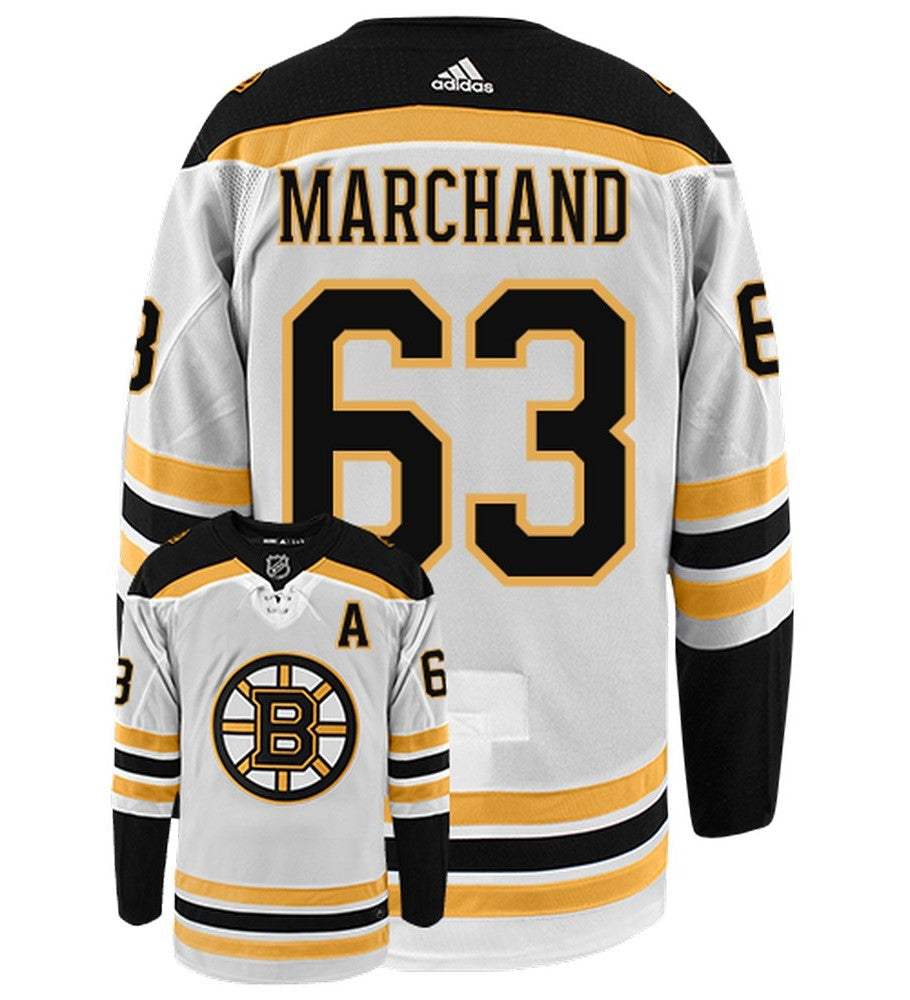 Brad Marchand Boston Bruins Adidas Primegreen Authentic NHL Hockey Jersey - vstockx