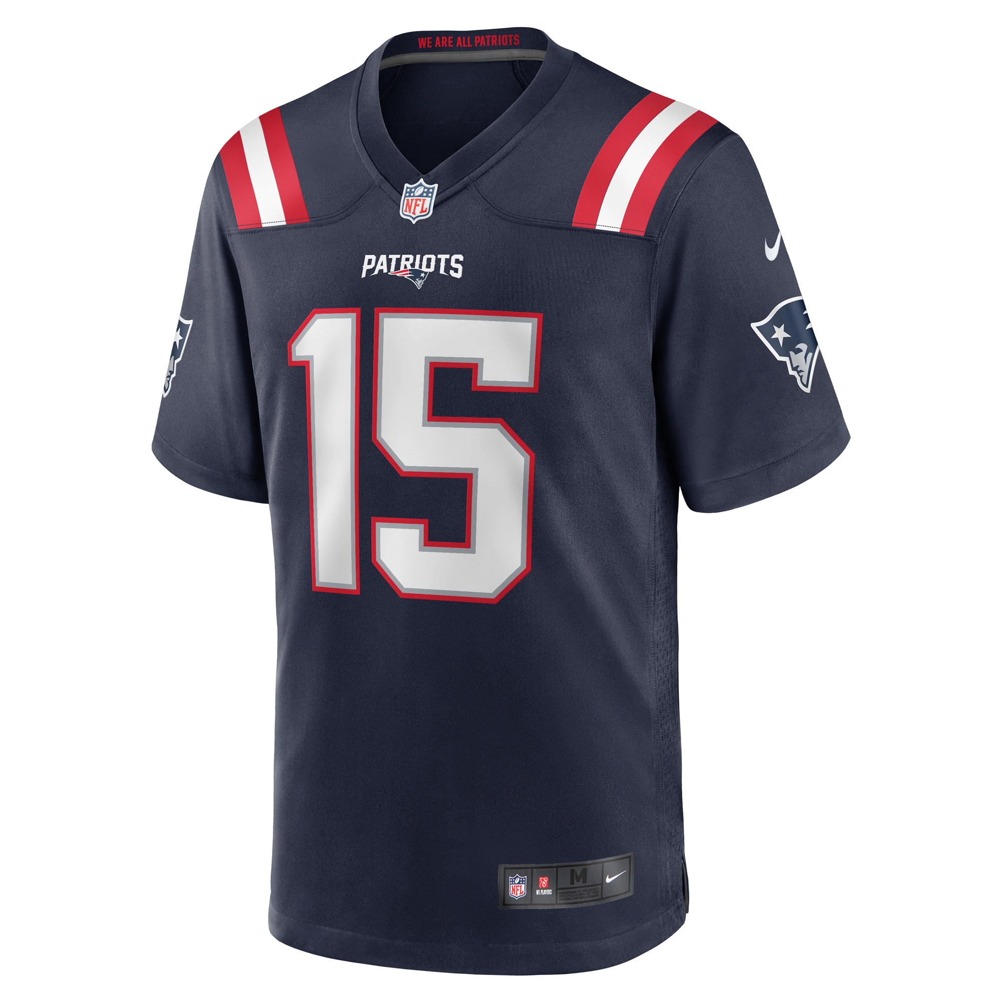 Ezekiel Elliott New England Patriots Nike Game Player Jersey - Navy - vstockx