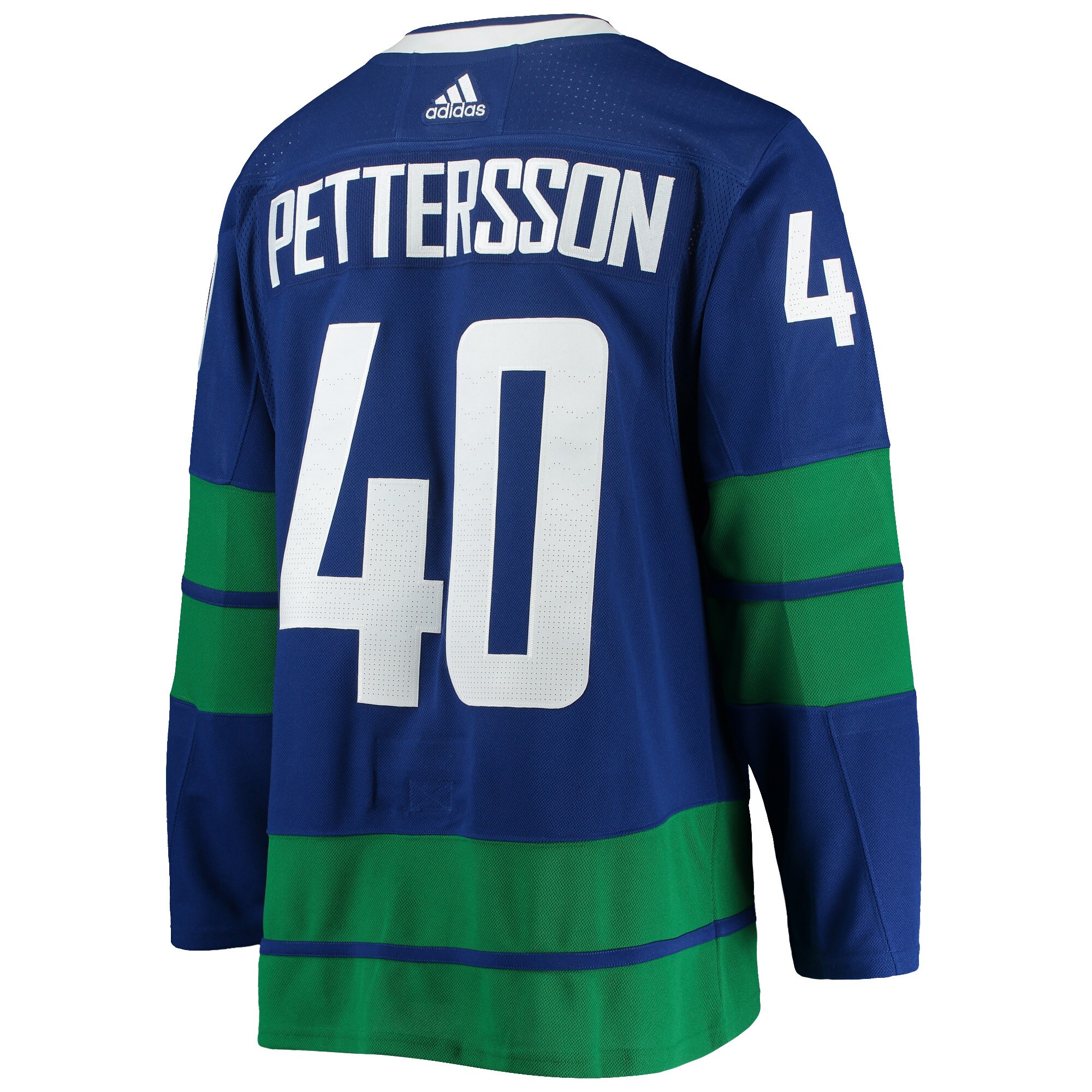 Elias Pettersson Vancouver Canucks adidas 2020/21 Authentic Alternate Player Jersey - Blue - vstockx