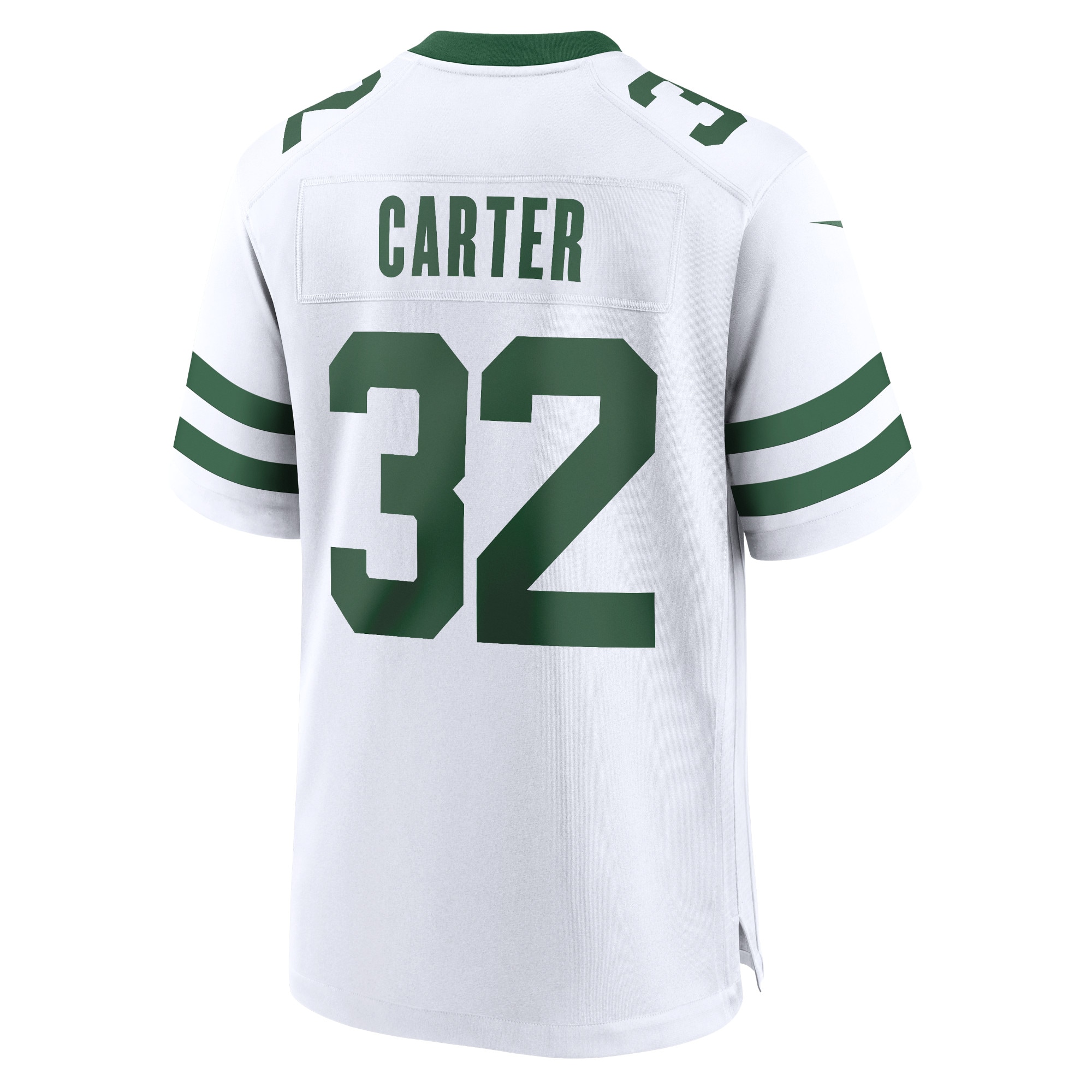 Michael Carter New York Jets Nike Legacy Player Game Jersey - White - vstockx