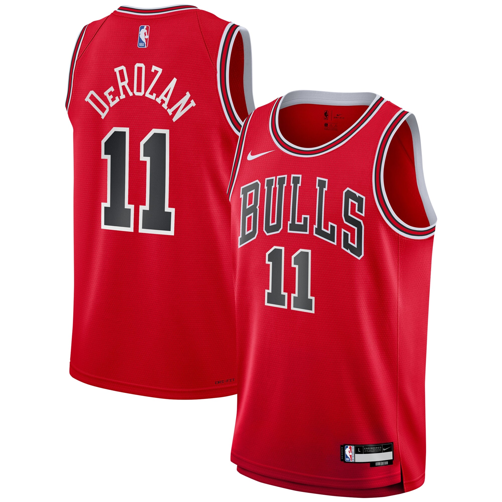 DeMar DeRozan Chicago Bulls Nike Youth Swingman Jersey - Icon Edition - Red - vstockx