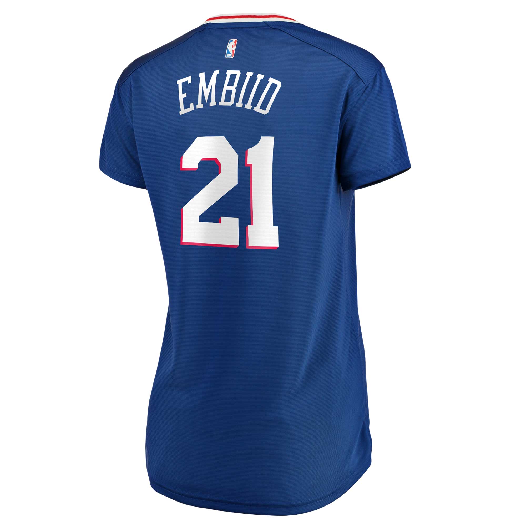 Joel Embiid Philadelphia 76ers Fanatics Branded Women's Fast Break Replica Player Jersey - Royal - Icon Edition - vstockx