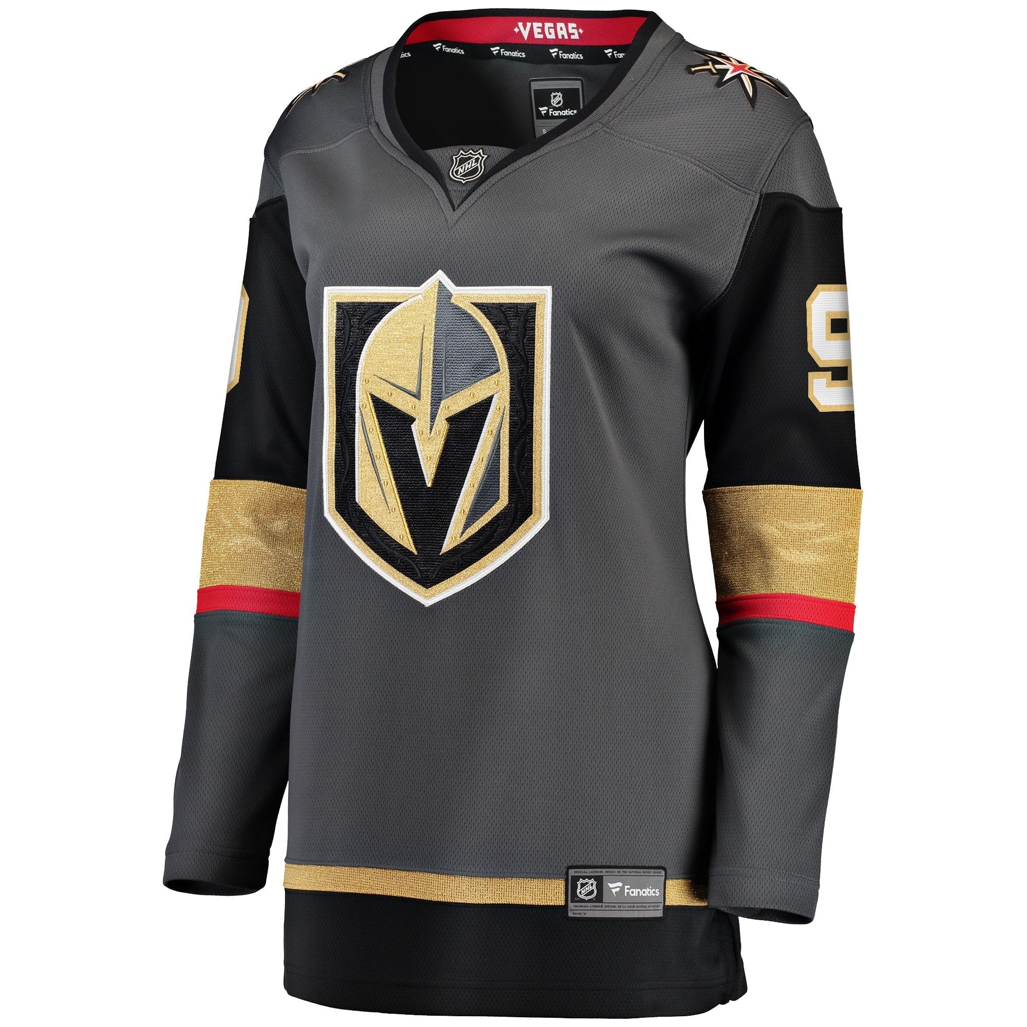 Women's Fanatics Branded Jack Eichel Gray Vegas Golden Knights Alternate Breakaway Player Jersey - vstockx