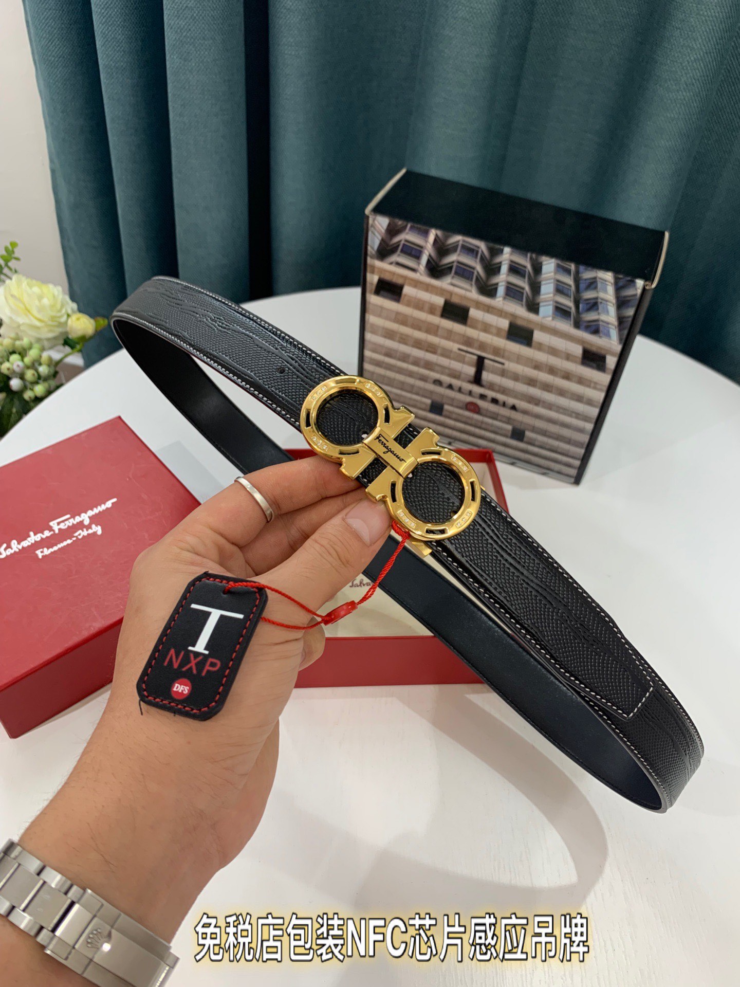 Streetwear Belt Ferragamo 319215 size:3.5cm - vstockx