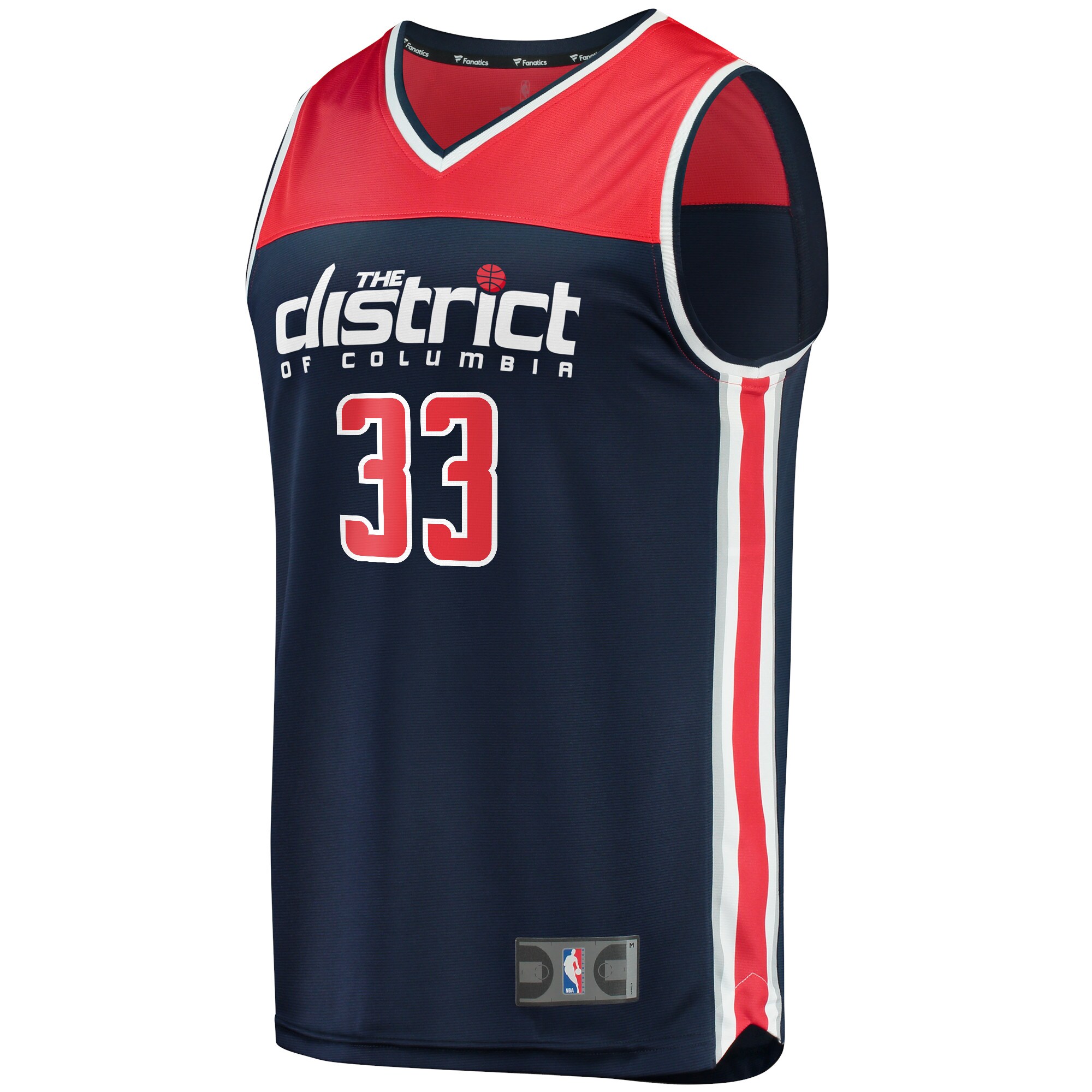 Kyle Kuzma Washington Wizards Fanatics Branded Youth 2021/22 Fast Break Player Jersey Navy - Statement Edition - vstockx
