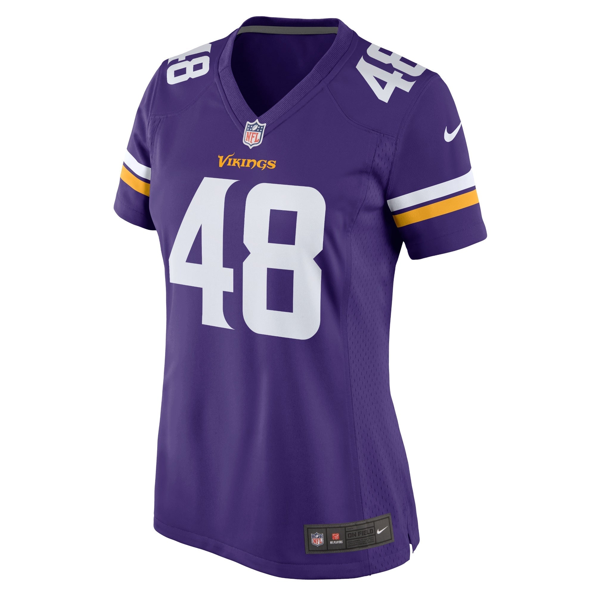 Women's Nike Chris Garrett Purple Minnesota Vikings Home Game Player Jersey - vstockx