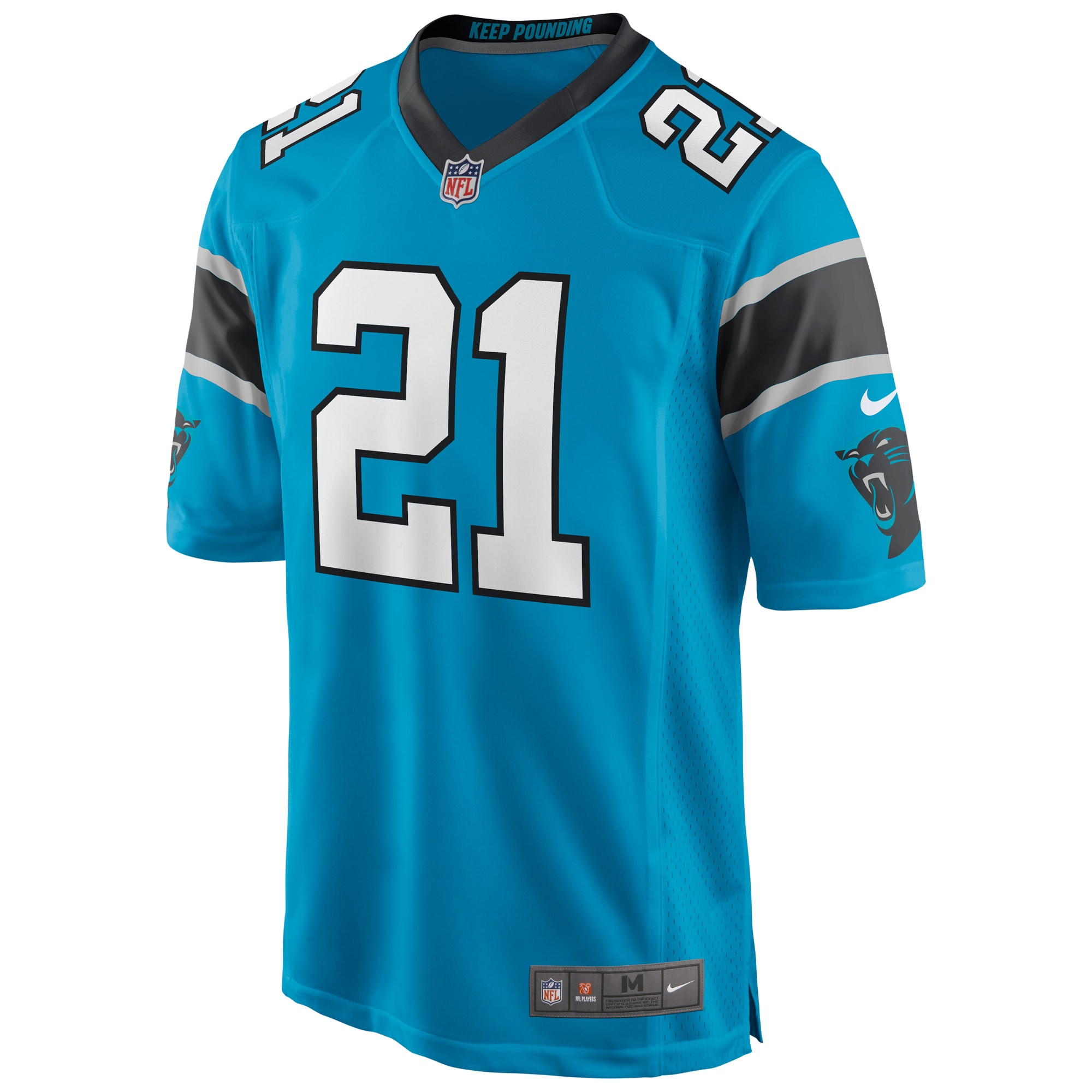 Jeremy Chinn Carolina Panthers Nike Game Player Jersey - Blue - vstockx