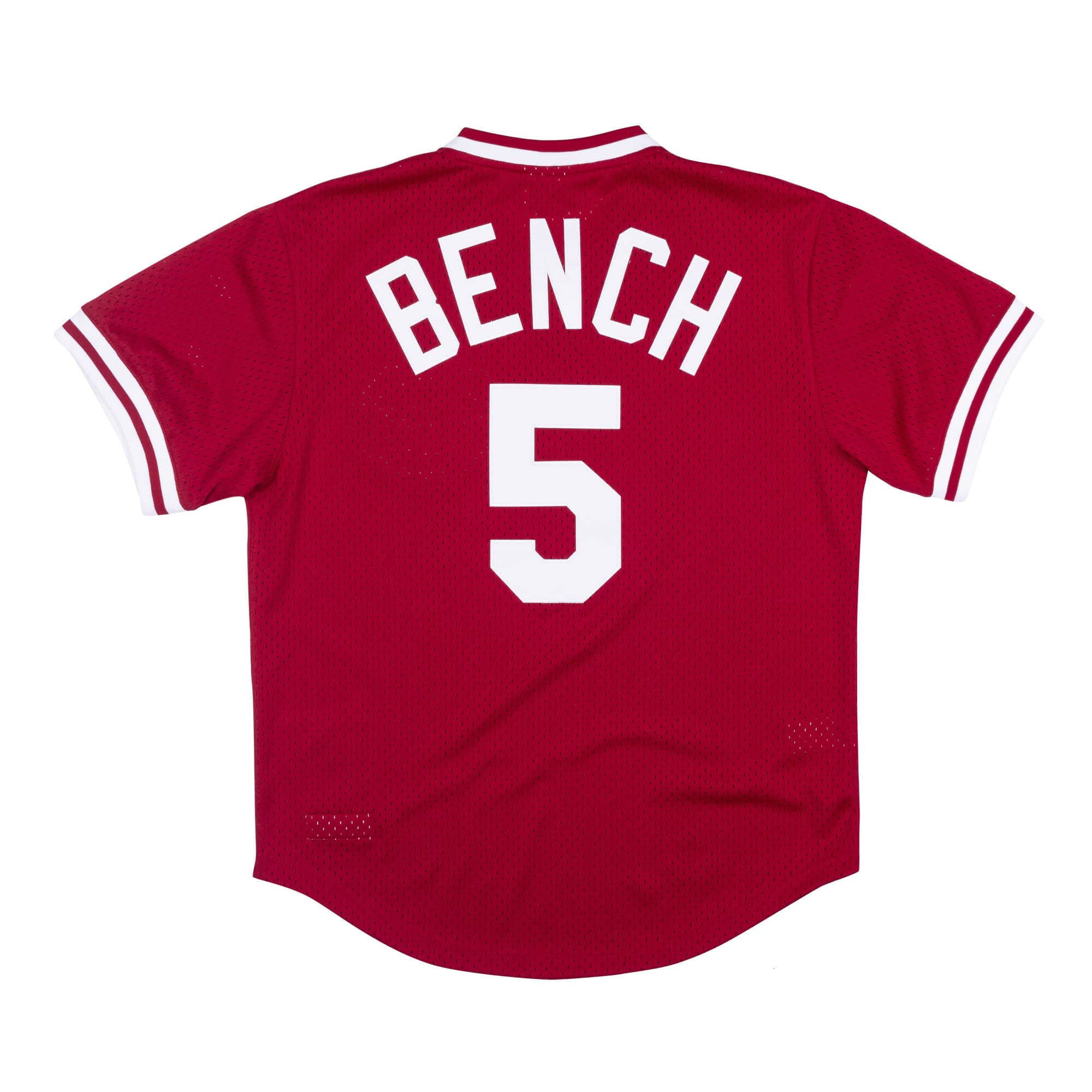 Authentic BP Jersey Cincinnati Reds 1983 Johnny Bench - vstockx