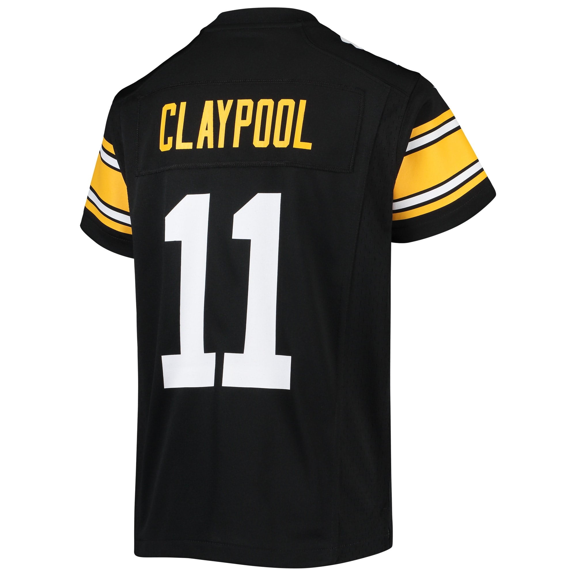Youth Nike Chase Claypool Black Pittsburgh Steelers Alternate Game Jersey - vstockx
