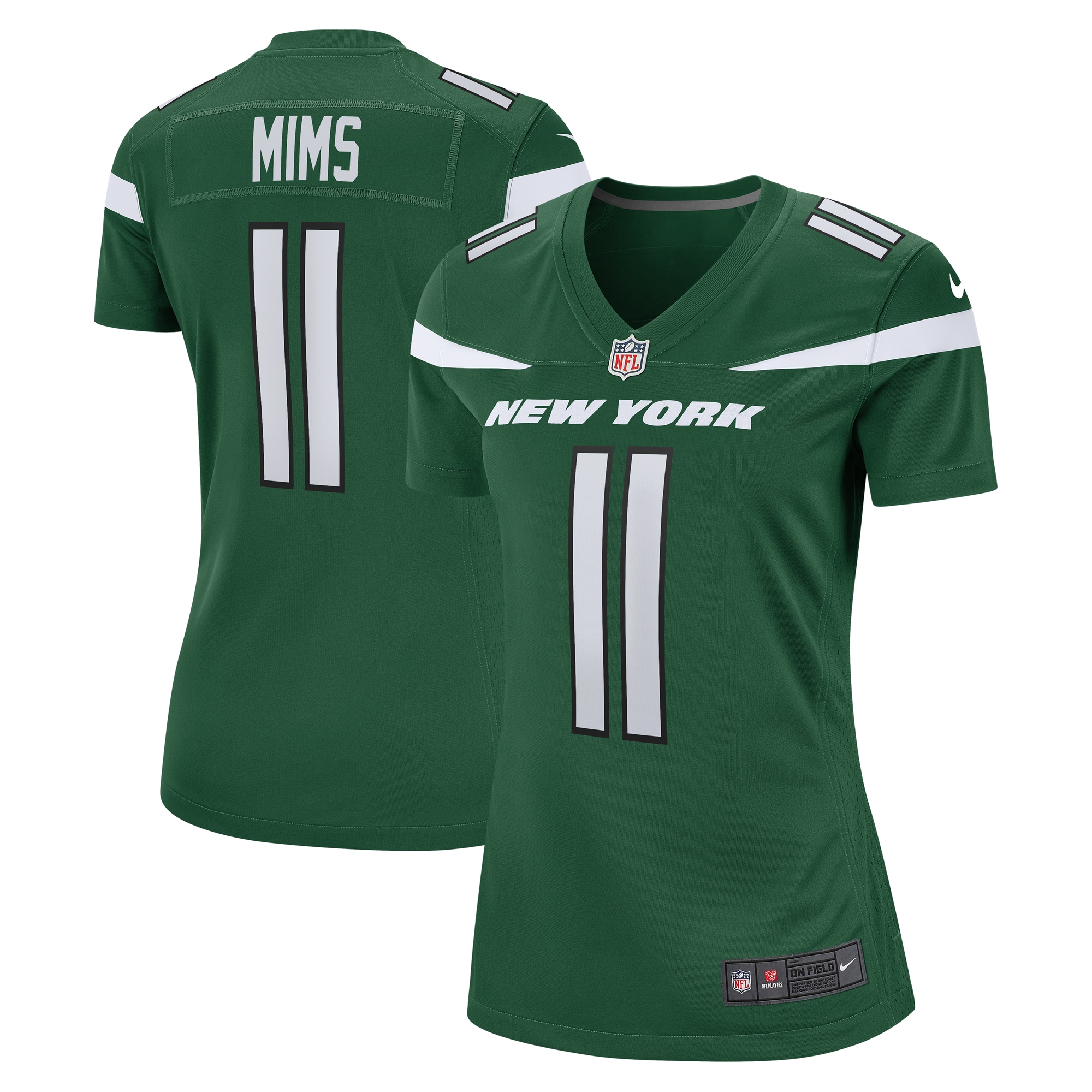 Denzel Mims New York Jets Nike Women's Game Jersey - Gotham Green - vstockx