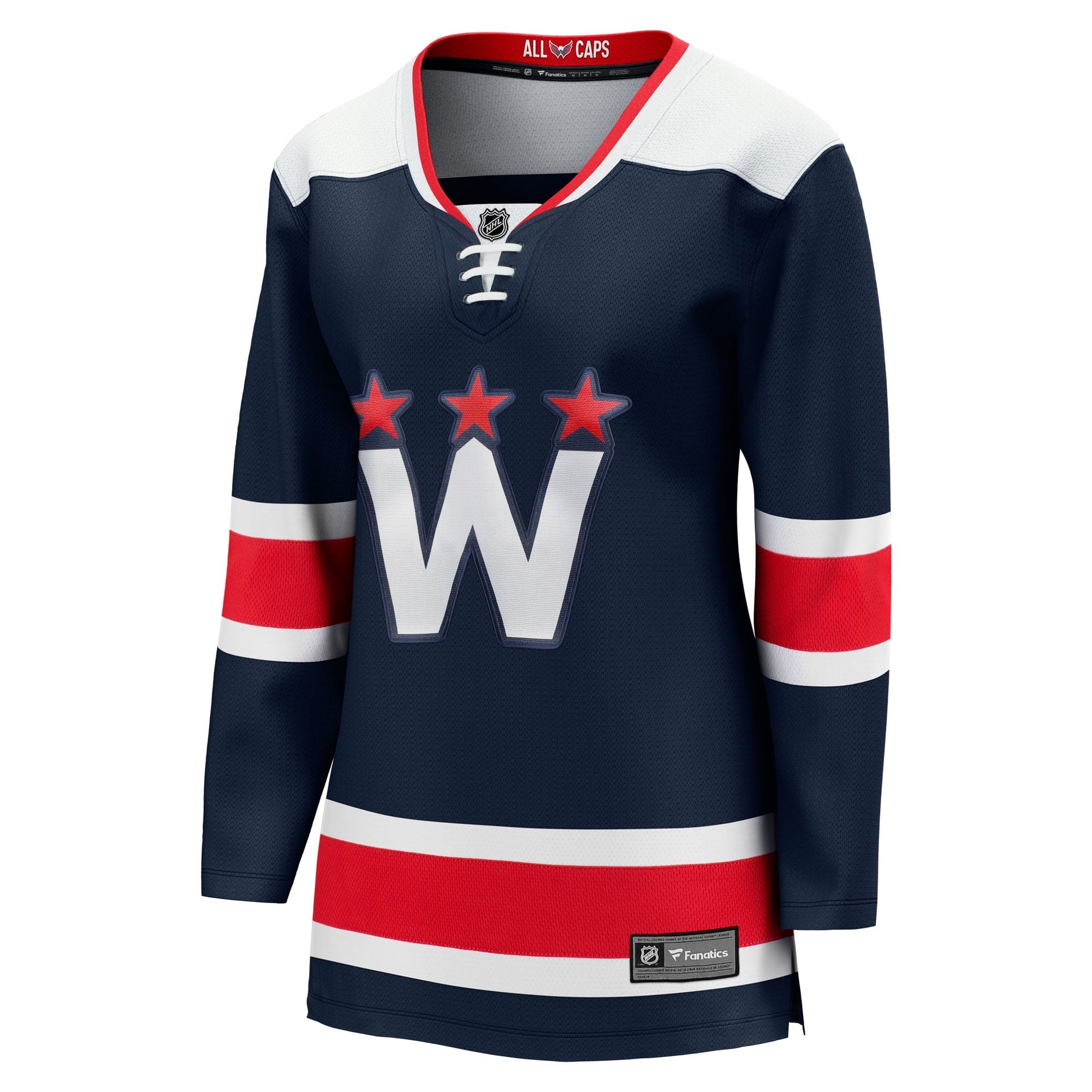 Women's Fanatics Branded Navy Washington Capitals 2020/21 Alternate Premier Breakaway Jersey - vstockx