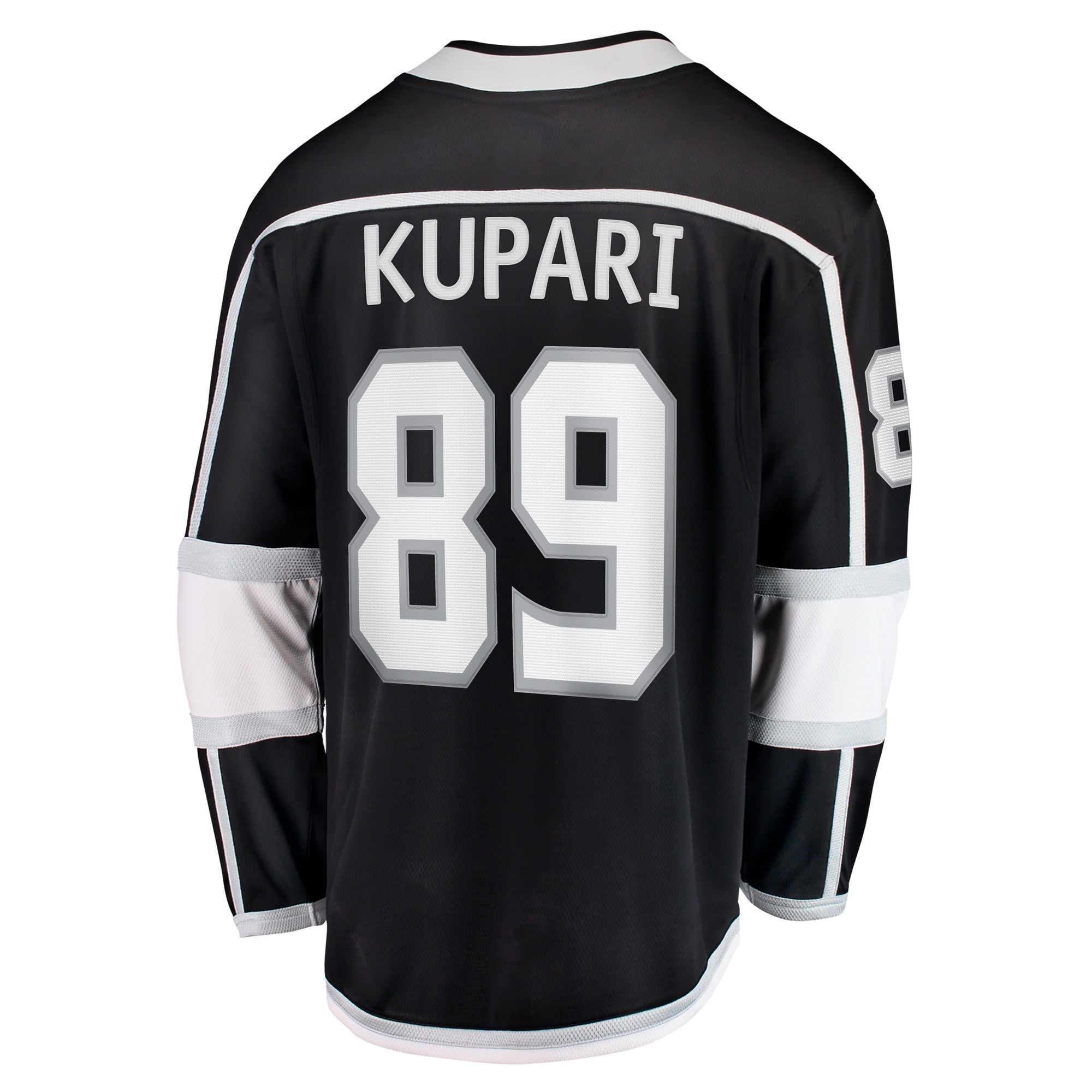 Men's Fanatics Branded Rasmus Kupari Black Los Angeles Kings Home Breakaway Player Jersey - vstockx