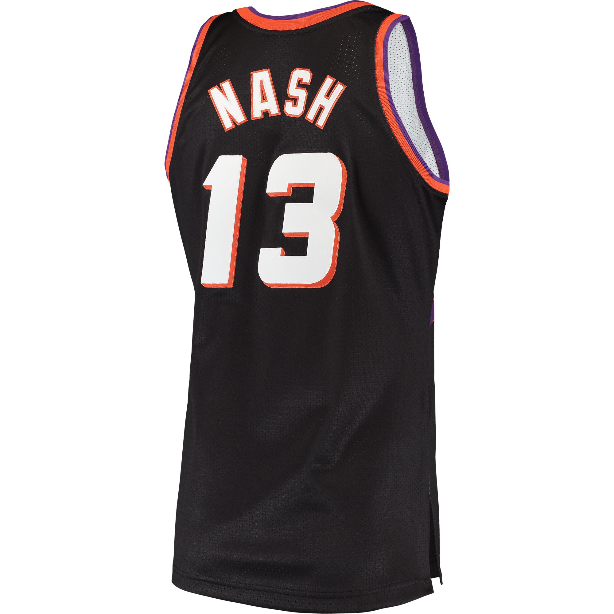 Steve Nash Phoenix Suns Mitchell & Ness 1996 Hardwood Classics Authentic Jersey - Black - vstockx