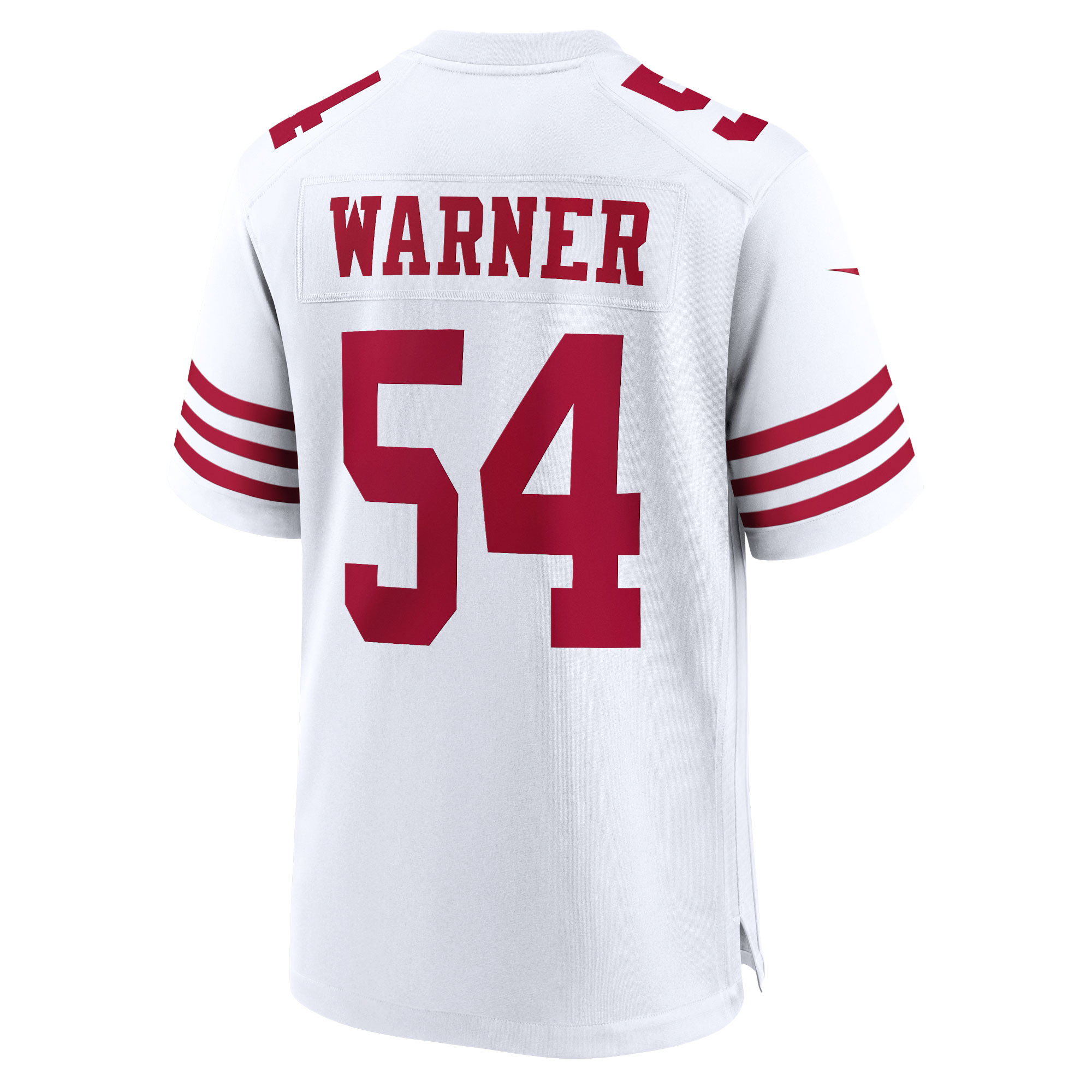 Fred Warner San Francisco 49ers Nike Women's Team Game Player Jersey - White - vstockx