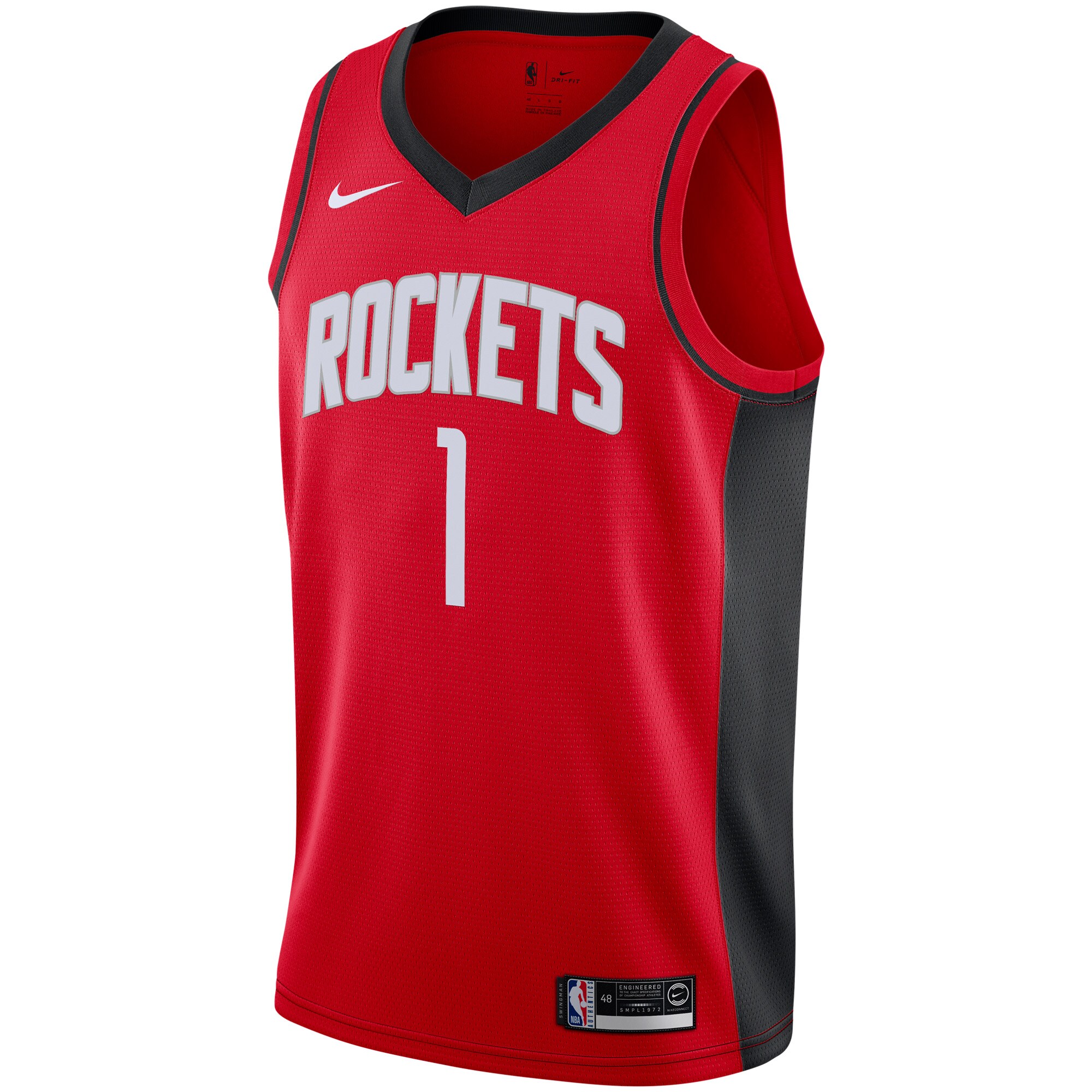 John Wall Houston Rockets Nike Swingman Jersey - Icon Edition - Red - vstockx