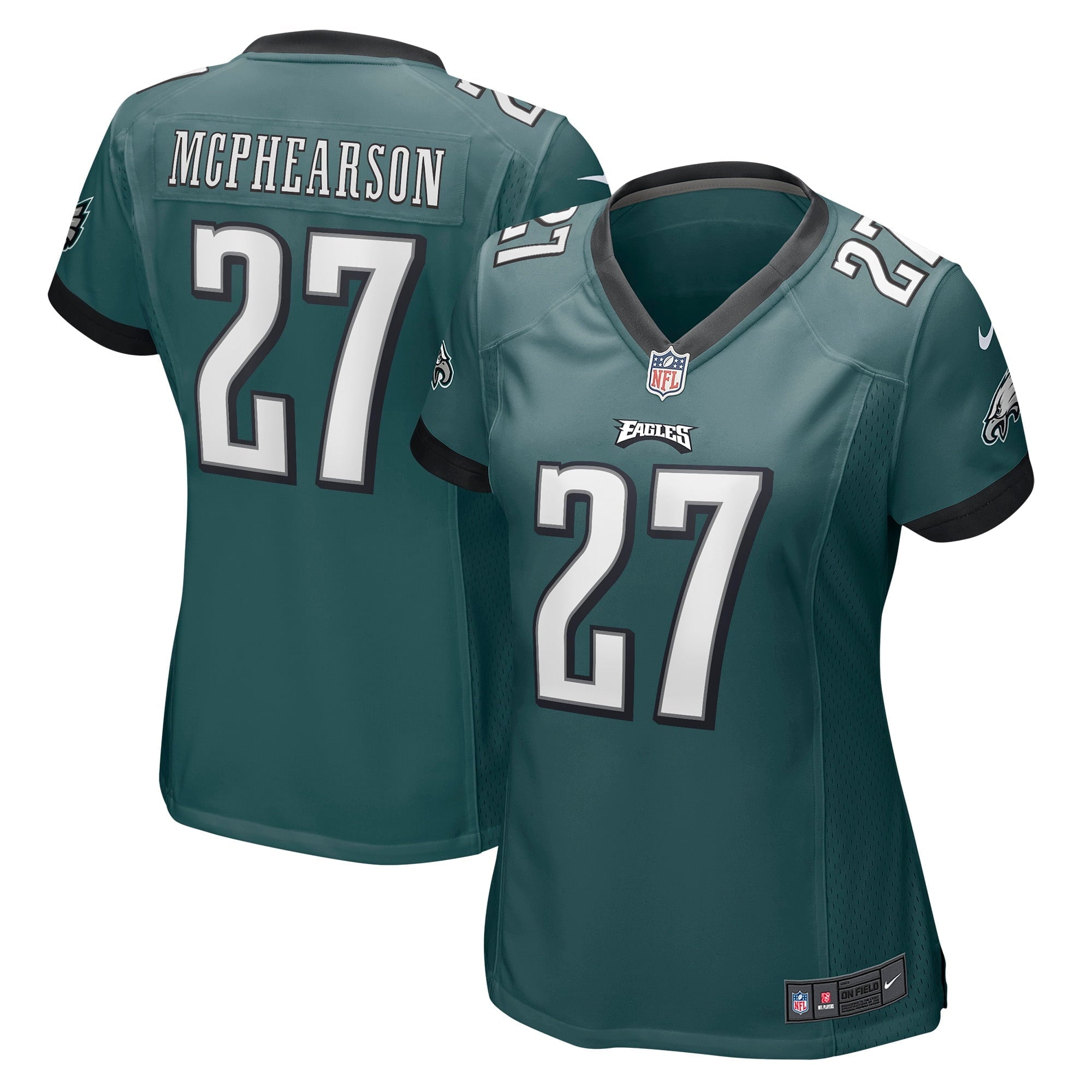 Women's Nike Zech McPhearson Midnight Green Philadelphia Eagles Game Jersey - vstockx