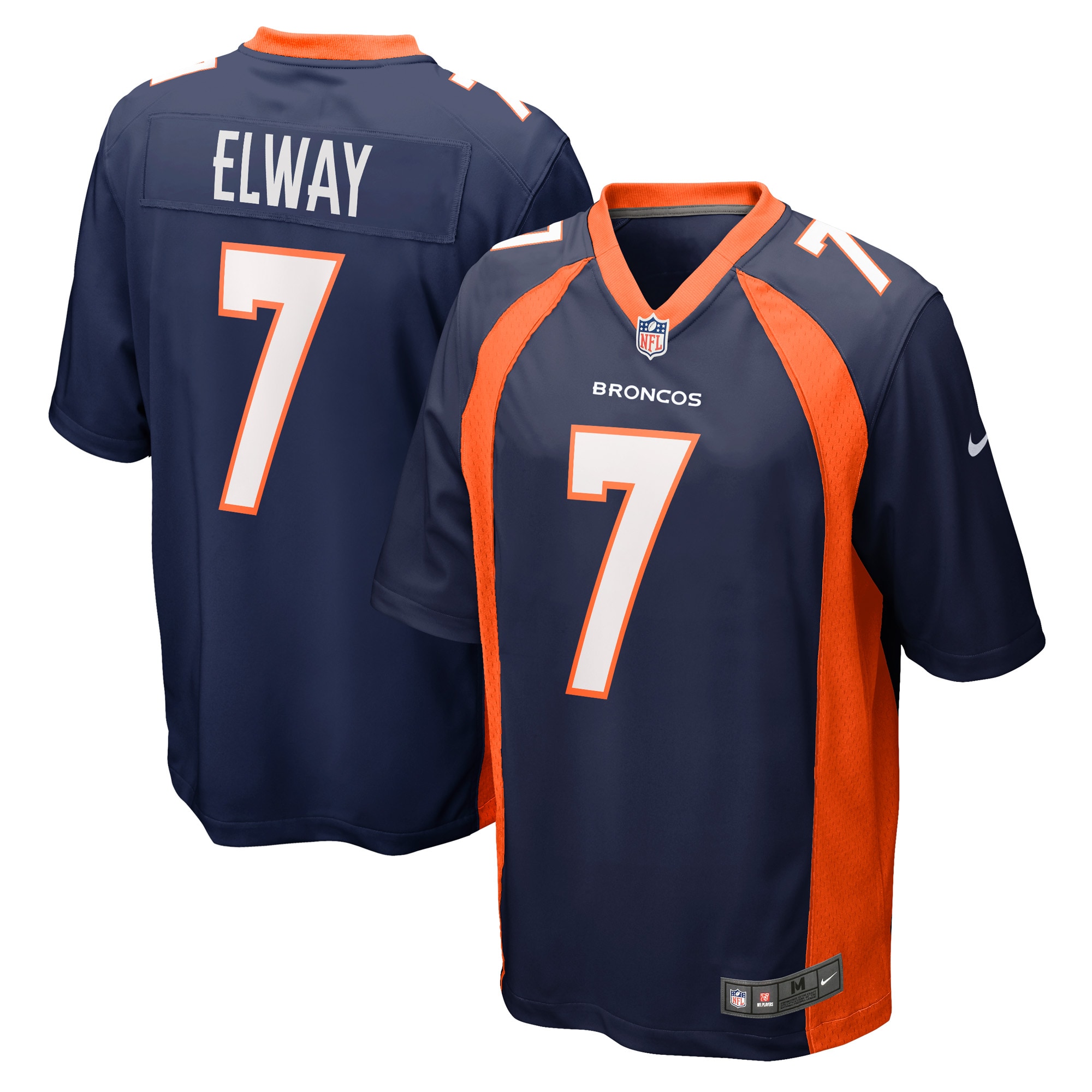John Elway Denver Broncos Nike Retired Player Jersey - Navy - vstockx