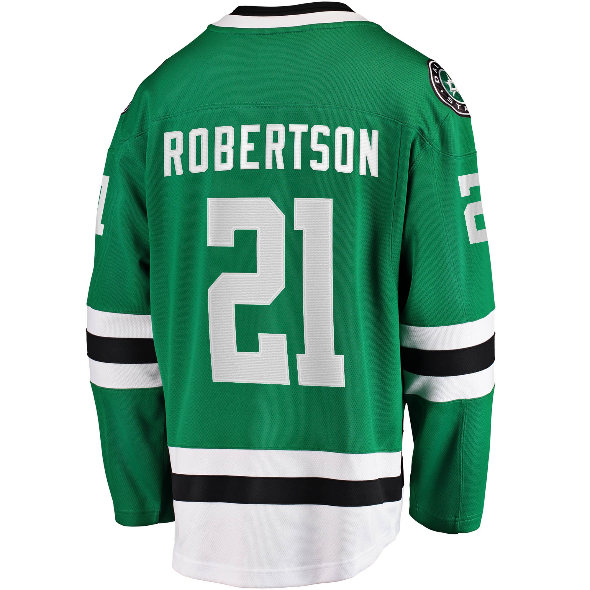 Jason Robertson Dallas Stars Fanatics Branded 2017/18 Home Breakaway Replica Jersey - Kelly Green - vstockx
