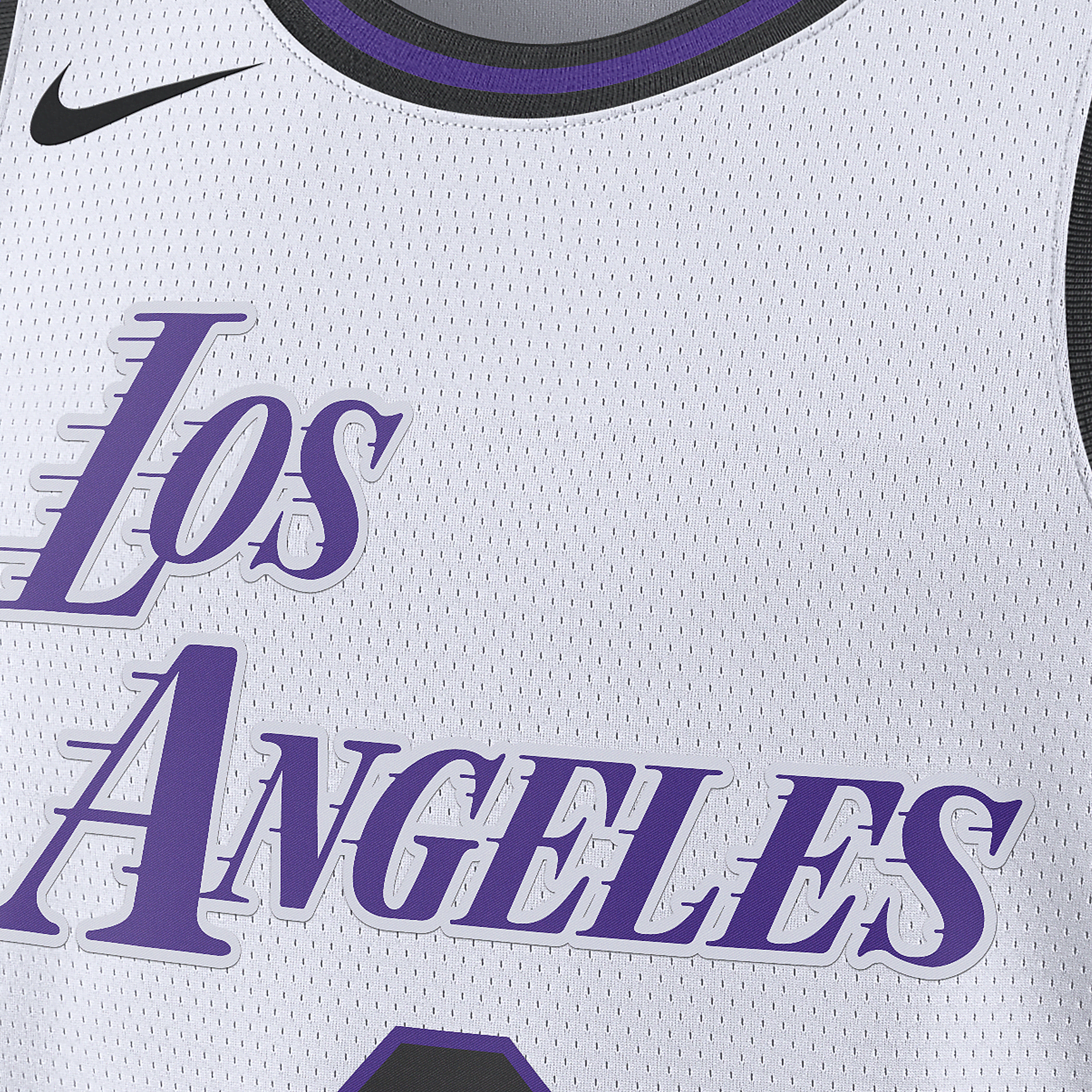 LeBron James Los Angeles Lakers City Edition Nike Dri-FIT NBA Swingman Jersey - White - vstockx