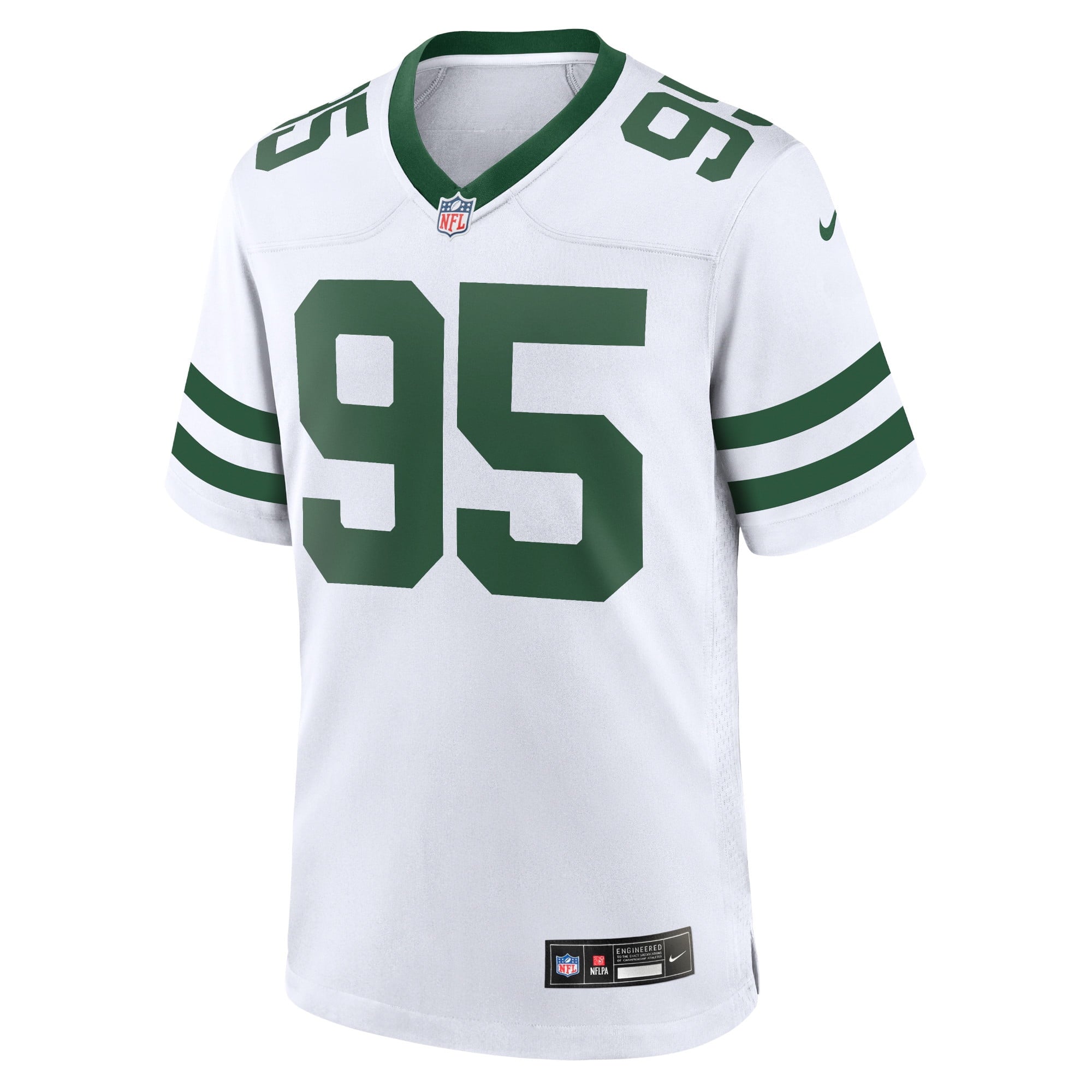 Men's Nike Quinnen Williams White New York Jets Legacy Player Game Jersey - vstockx