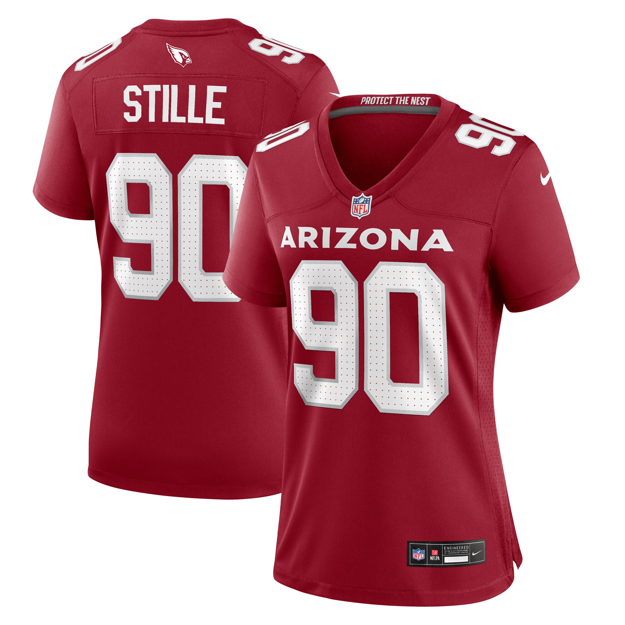 Ben Stille Arizona Cardinals Nike Women's Team Game Jersey - Cardinal - vstockx