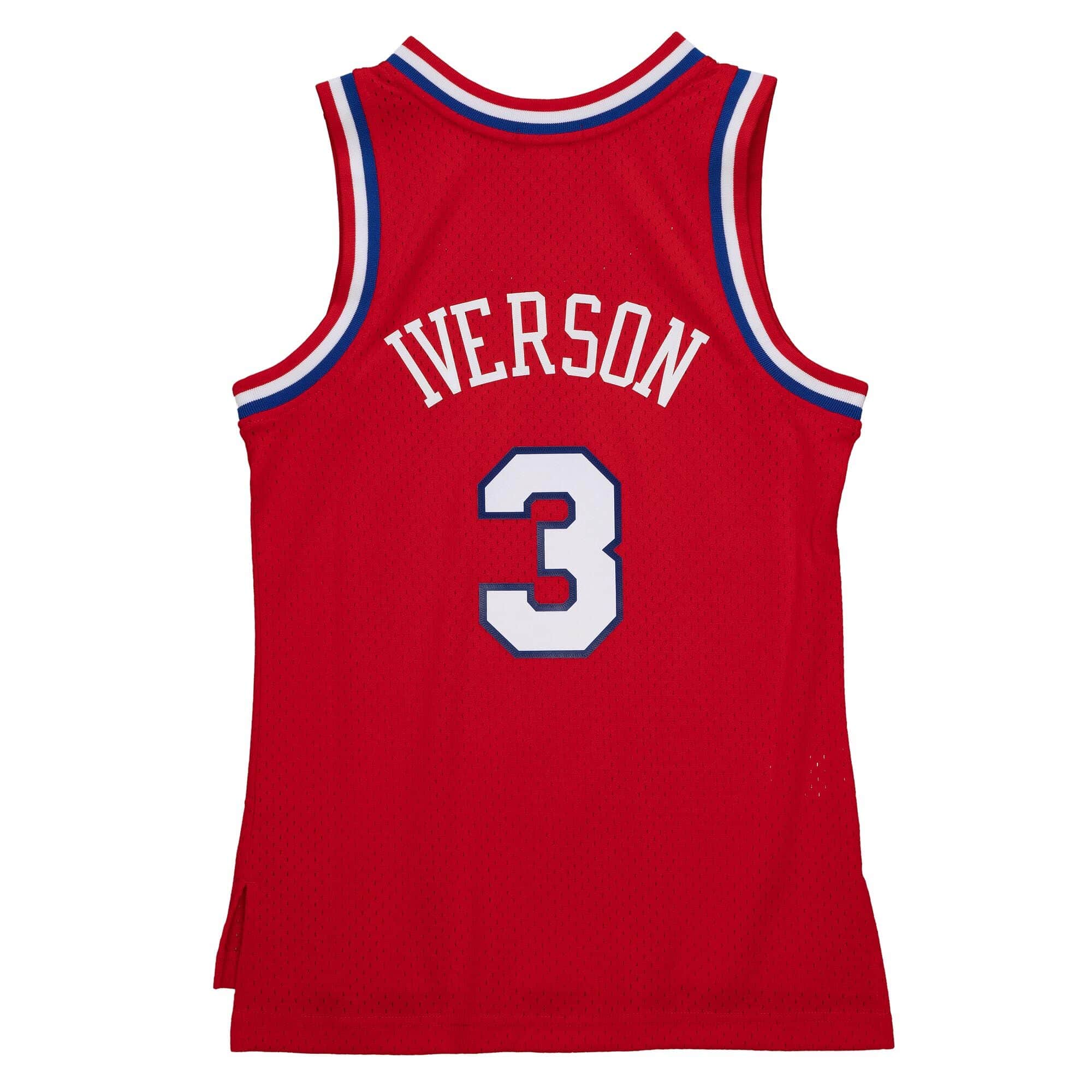 Women's Swingman Allen Iverson Philadelphia 76ers 2002-03 Jersey - vstockx