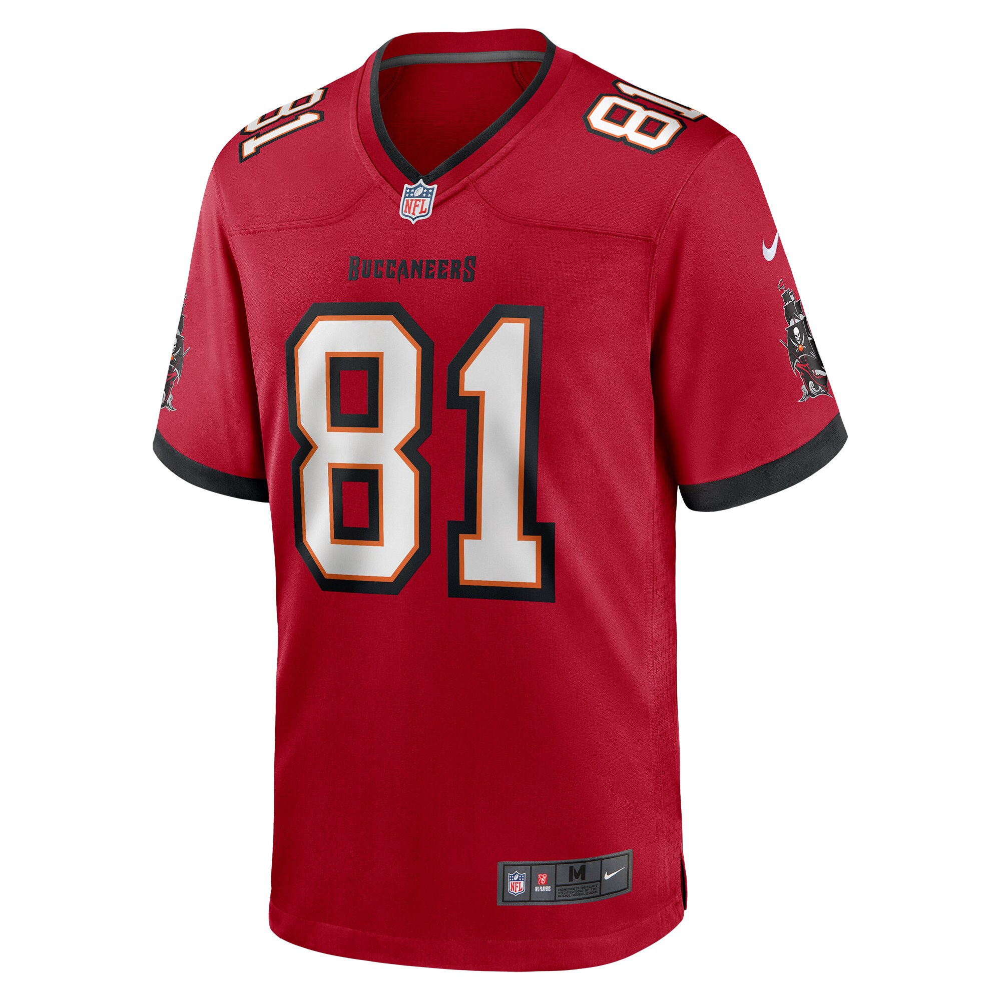 Antonio Brown Tampa Bay Buccaneers Nike Game Jersey - Red - vstockx