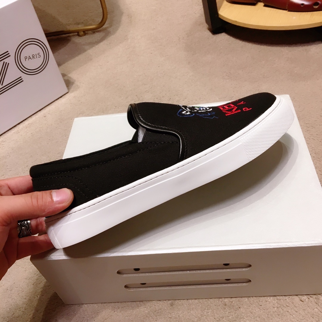 Kenzo K-SKATE Tiger canvas slip-on sneakers 18 - vstockx