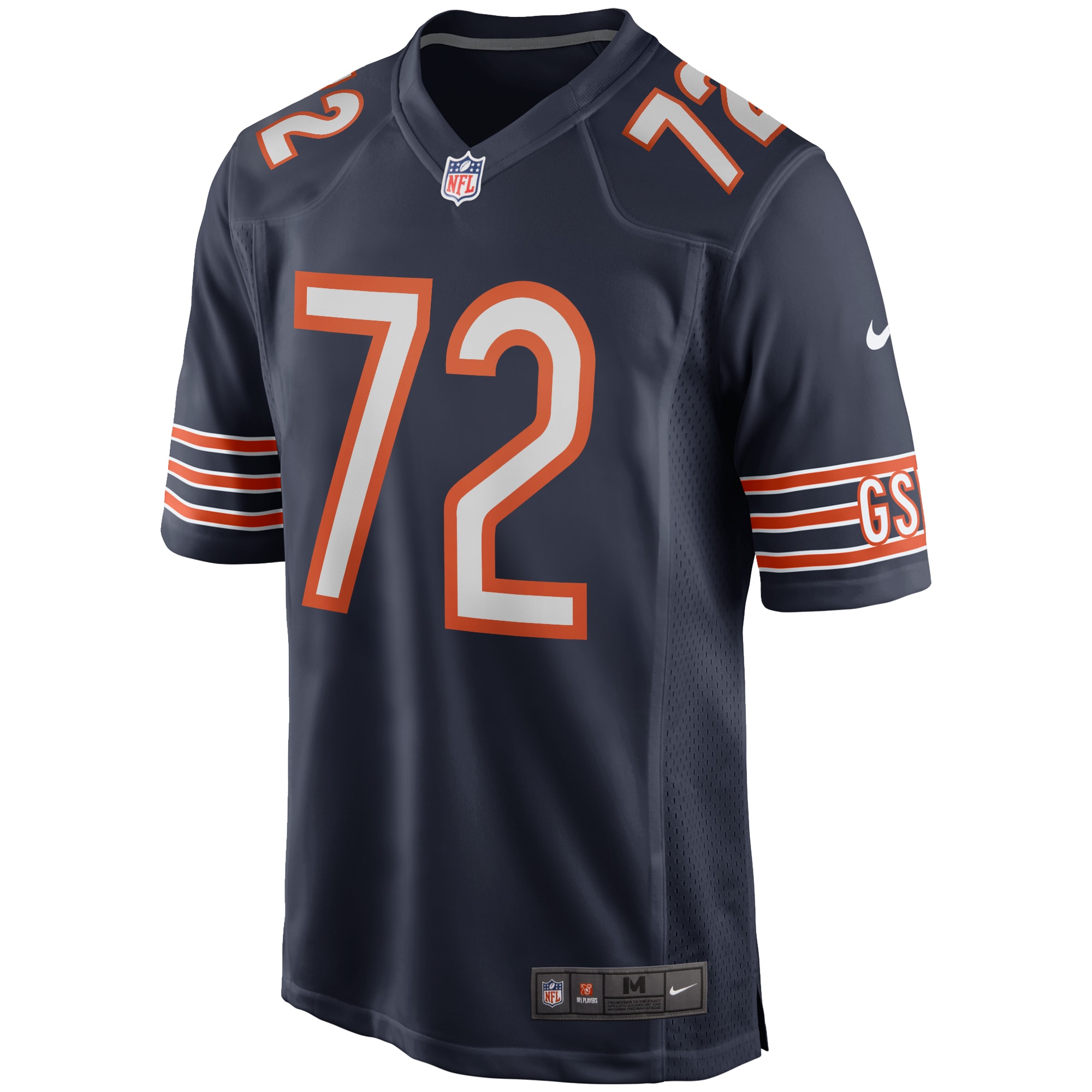 William Perry Chicago Bears Nike Game Retired Player Jersey - Navy - vstockx