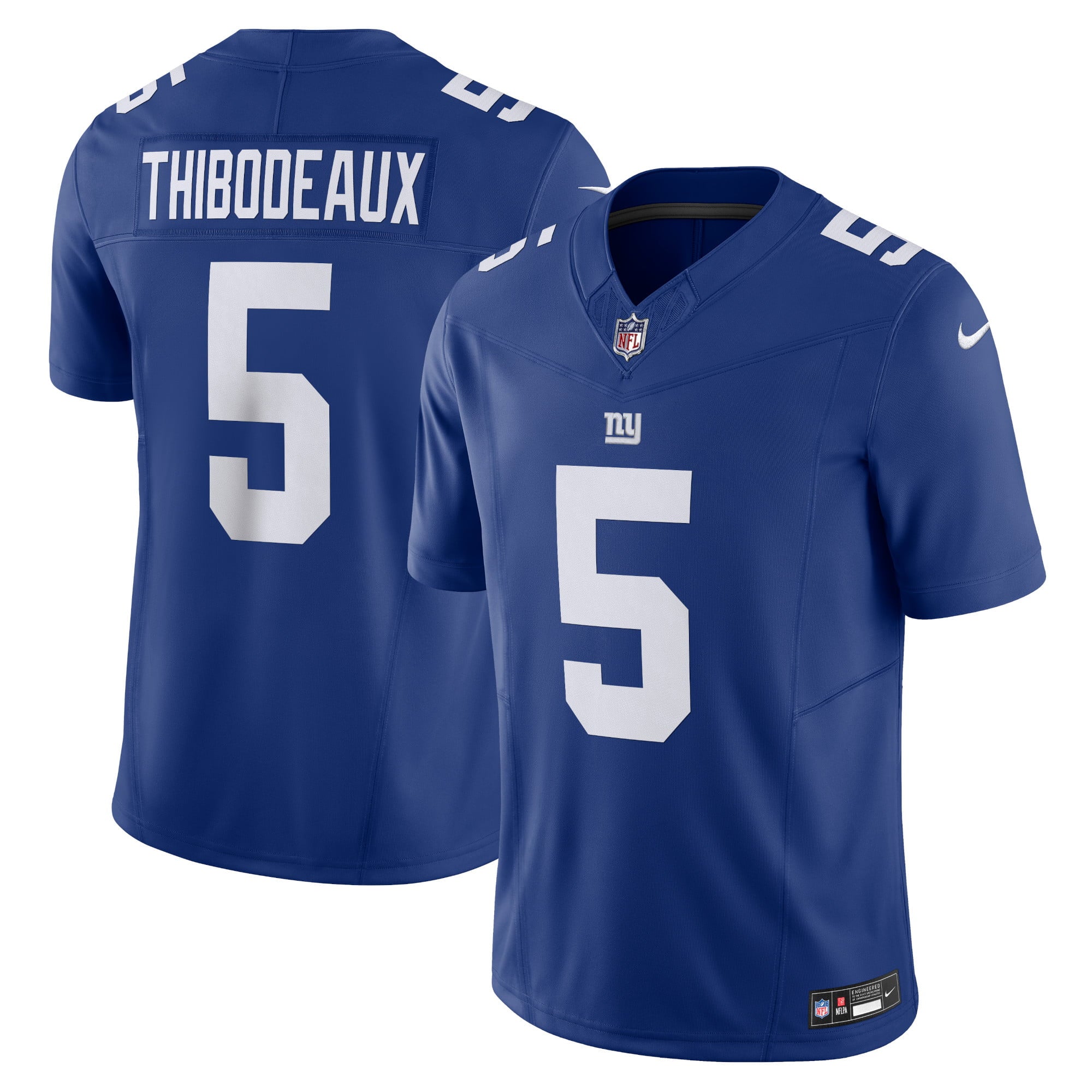 Men's Nike Kayvon Thibodeaux Royal New York Giants Vapor F.U.S.E. Limited Jersey - vstockx