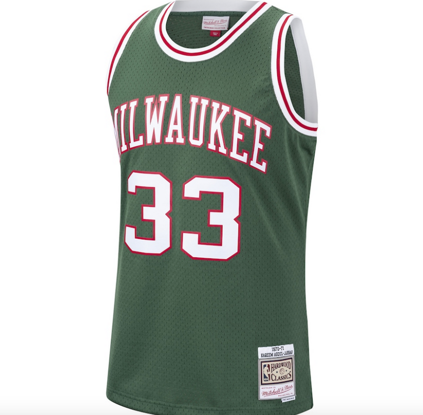 Men's Milwaukee Bucks Jack Sikma Mitchell & Ness White 1988-89 Hardwood Classics Swingman Jersey - vstockx