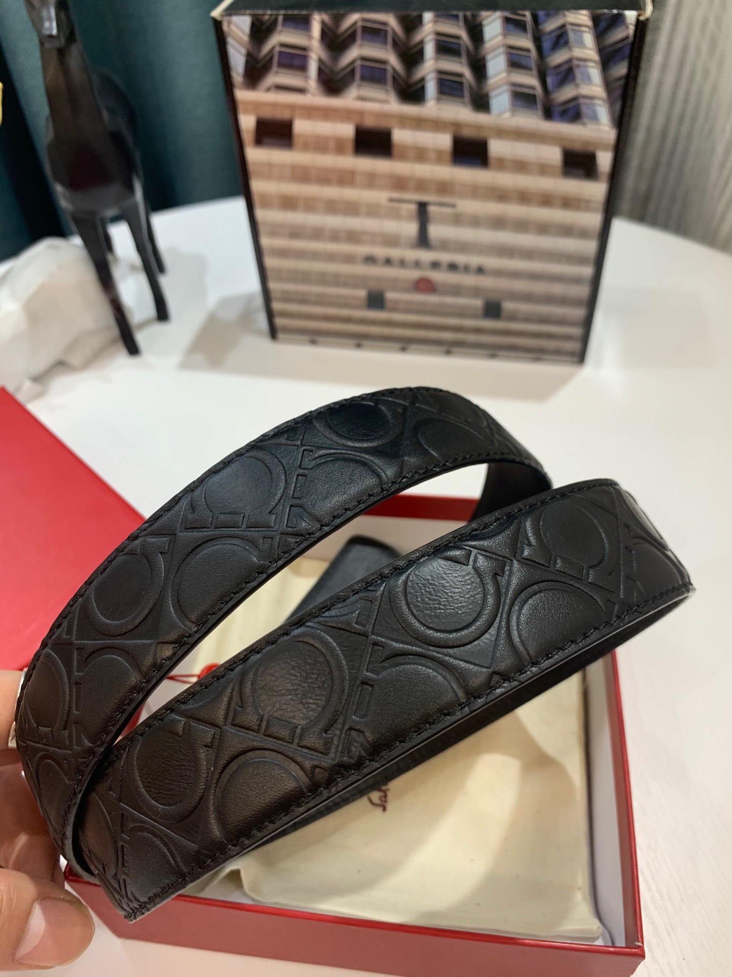 Streetwear Belt Ferragamo 319180 size:3.5cm - vstockx