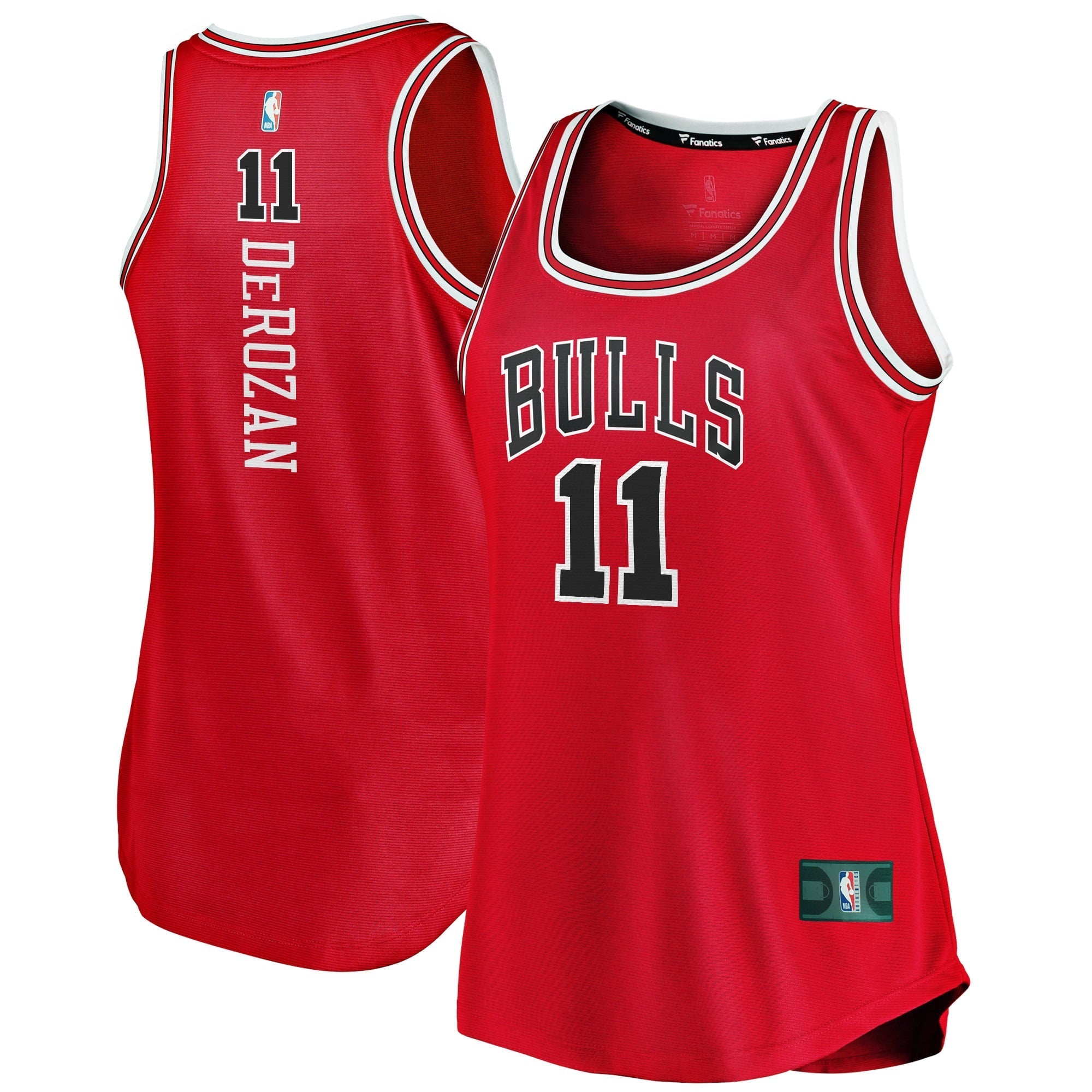 Women's Fanatics Branded DeMar DeRozan Red Chicago Bulls 2021/22 Fast Break Tank Jersey - Icon Edition - vstockx