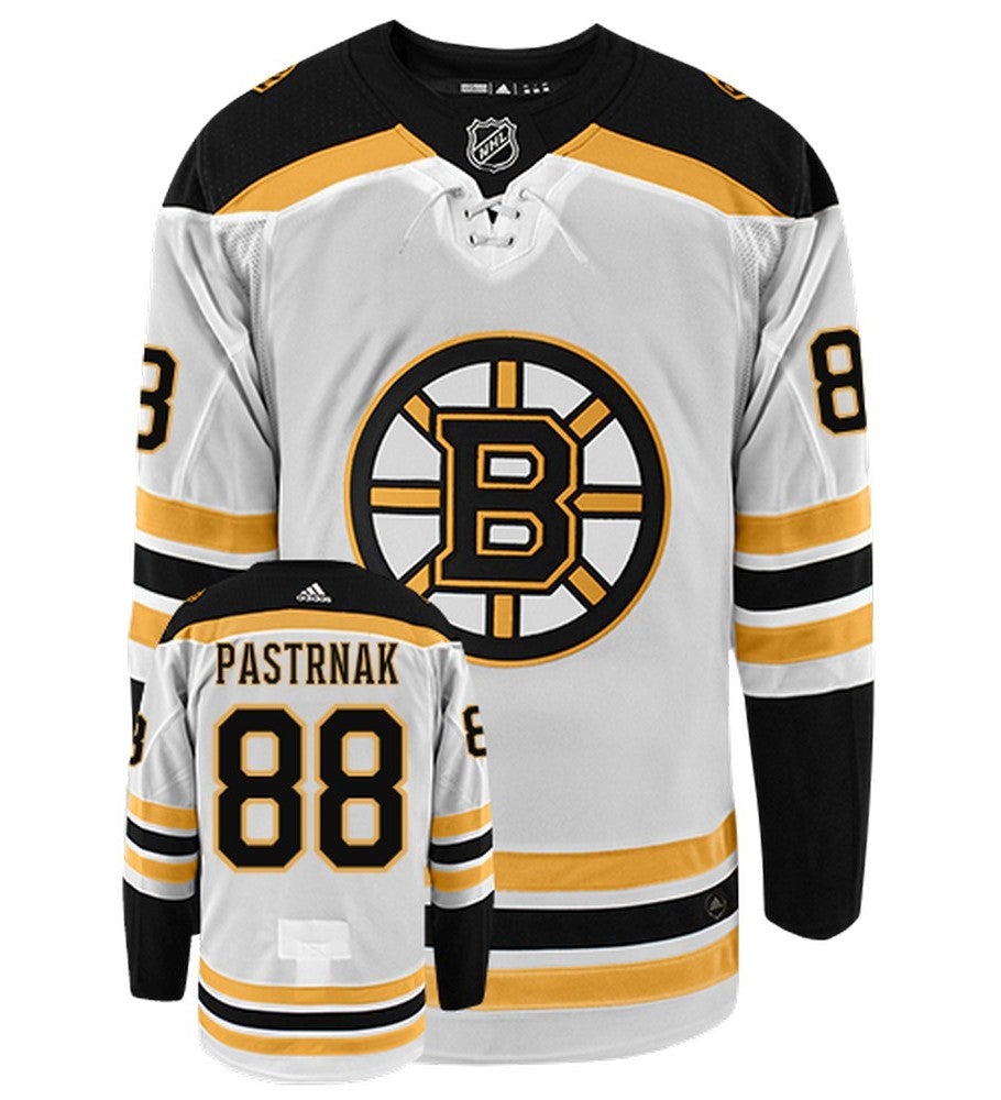 David Pastrnak Boston Bruins Adidas Primegreen Authentic NHL Hockey Jersey - vstockx