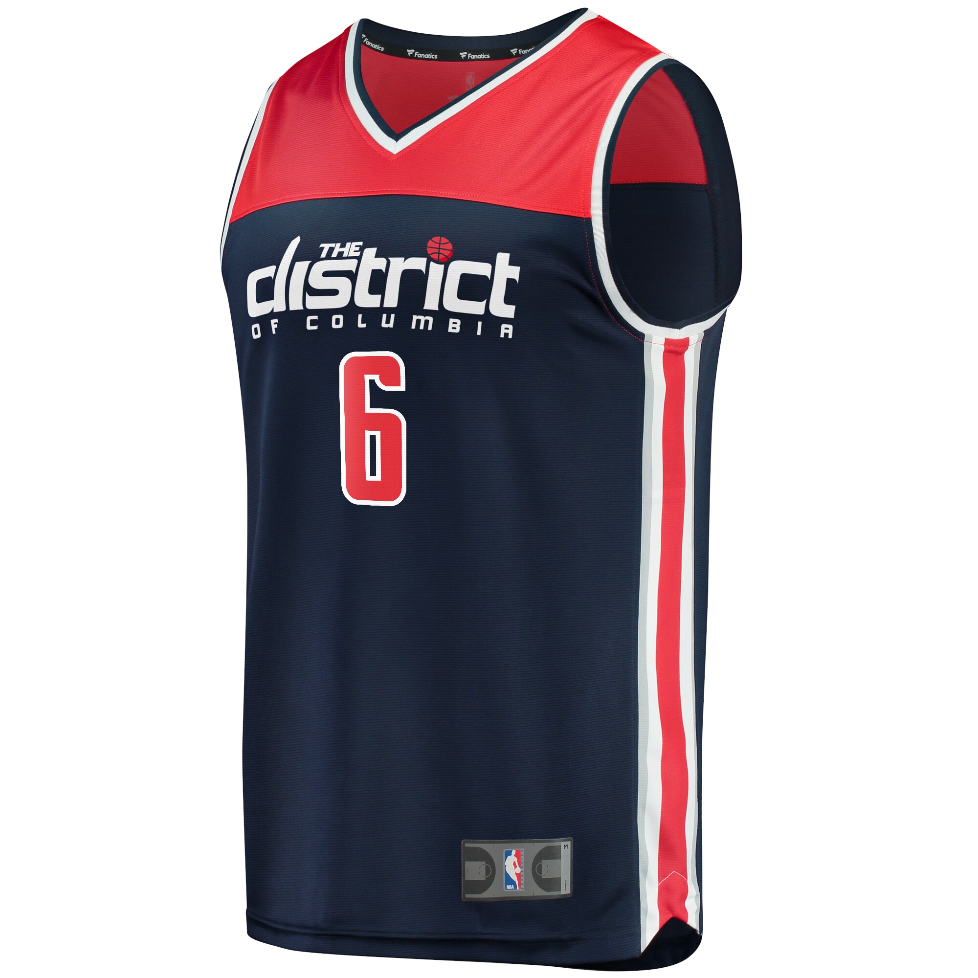 Kristaps Porzingis Washington Wizards Fanatics Branded Fast Break Replica Player Jersey - Statement Edition - Navy - vstockx