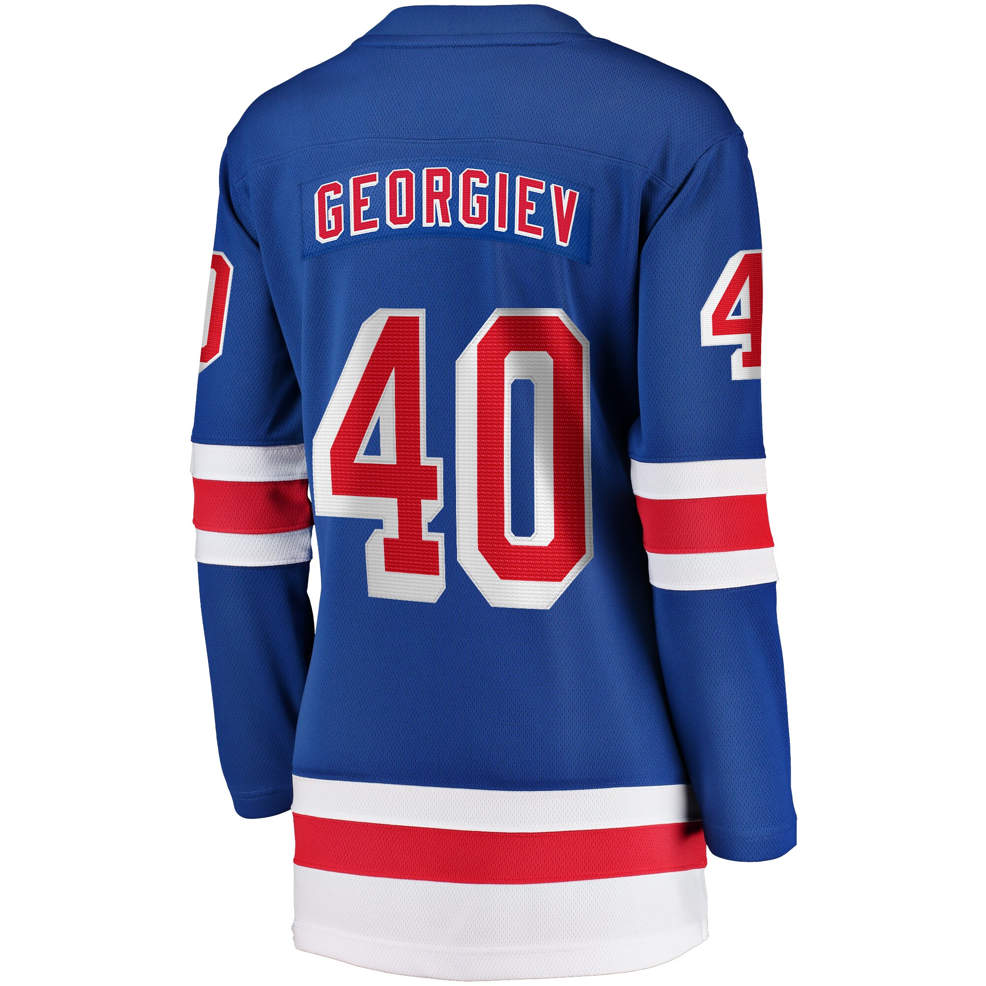 Alexandar Georgiev New York Rangers Fanatics Branded Women's Home Breakaway Player Jersey - Blue - vstockx